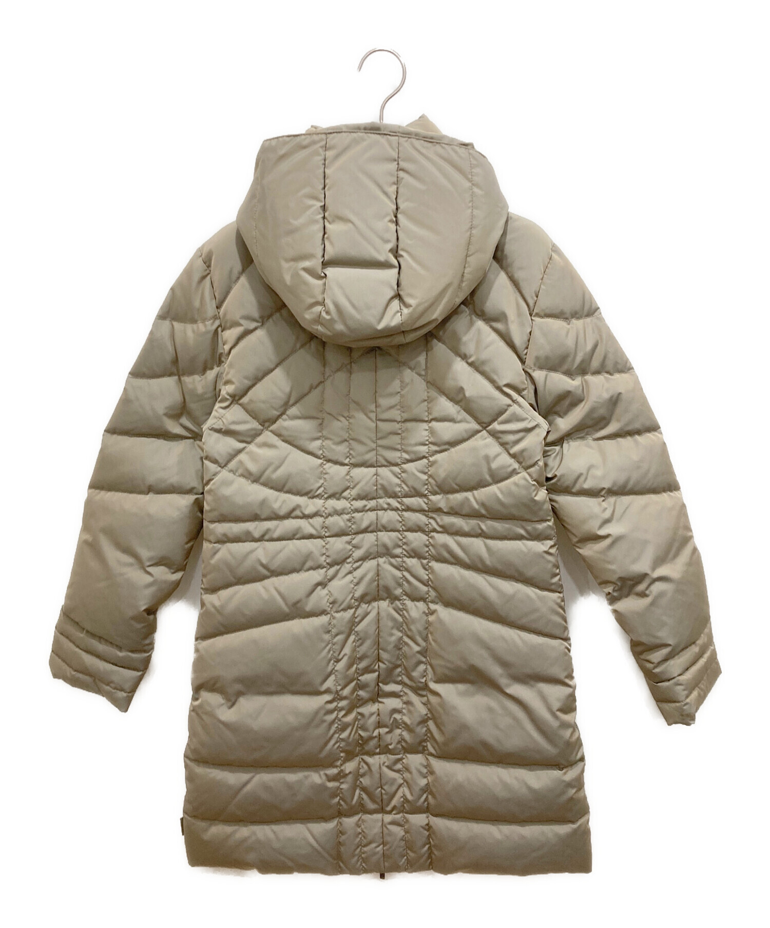 中古・古着通販】MONCLER (モンクレール) ダウンコート ベージュ サイズ:0(S)｜ブランド・古着通販 トレファク公式【TREFAC  FASHION】スマホサイト