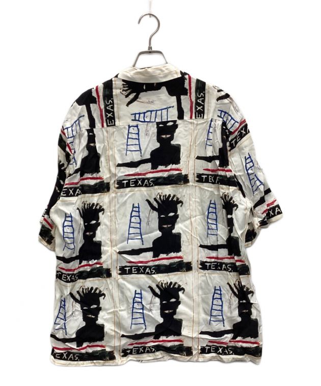 中古・古着通販】WACKO MARIA (ワコマリア) Jean-Michel Basquiat (ジャン ミシェル バスキア) HAWAIIAN  SHIRT ホワイト サイズ:SIZE L 未使用品｜ブランド・古着通販 トレファク公式【TREFAC FASHION】スマホサイト