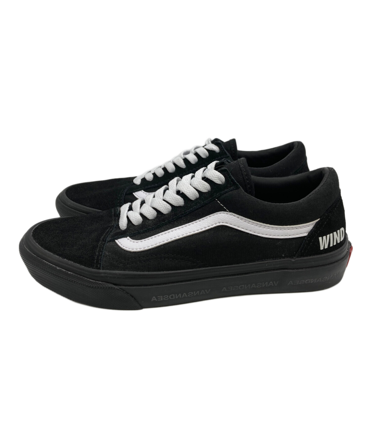 中古・古着通販】VANS (バンズ) WIND AND SEA (ウィンダンシー) OLD SKOOL ブラック サイズ:US7｜ブランド・古着通販  トレファク公式【TREFAC FASHION】スマホサイト