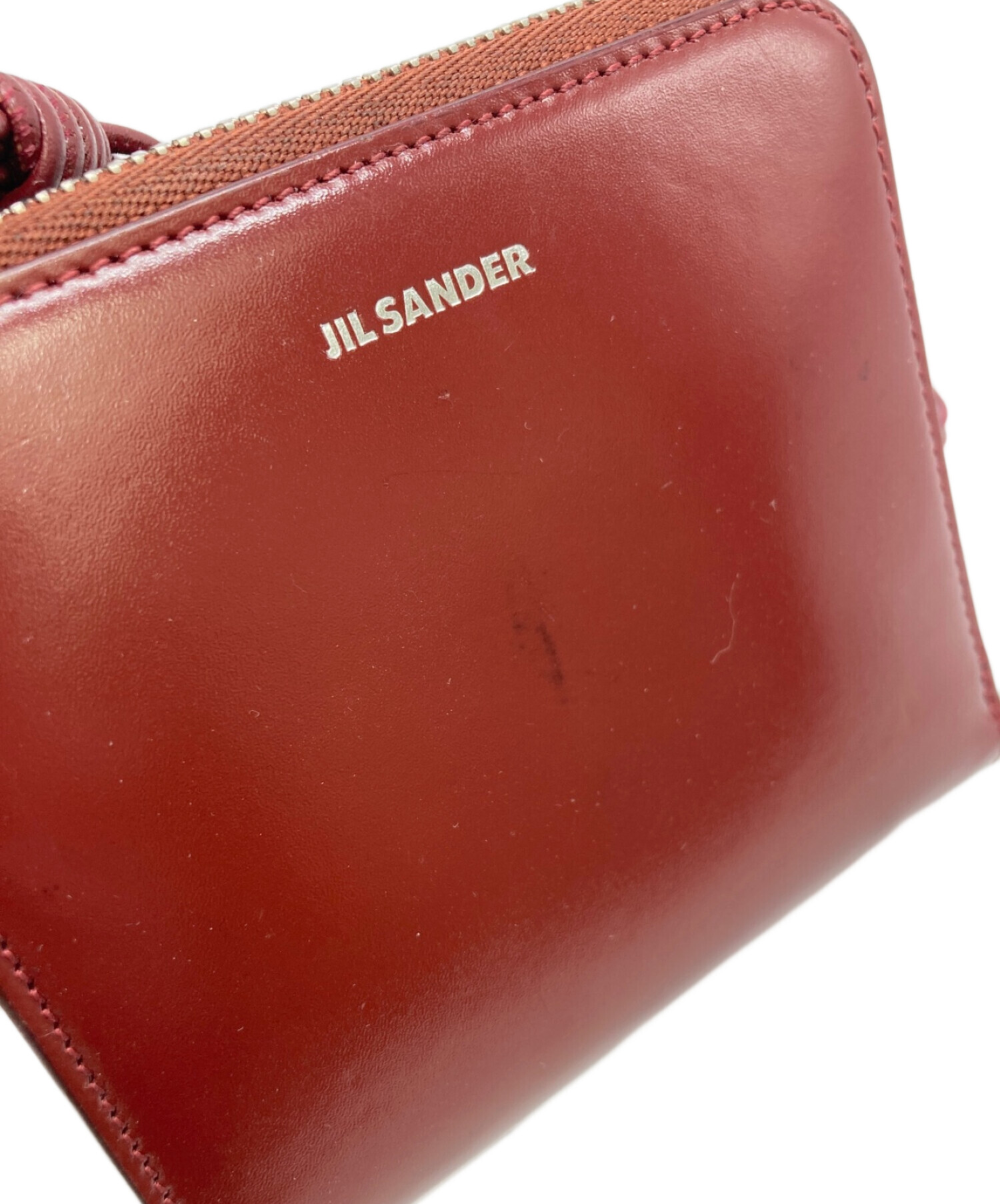 中古・古着通販】JIL SANDER (ジルサンダー) コンパクトウォレット レッド｜ブランド・古着通販 トレファク公式【TREFAC  FASHION】スマホサイト