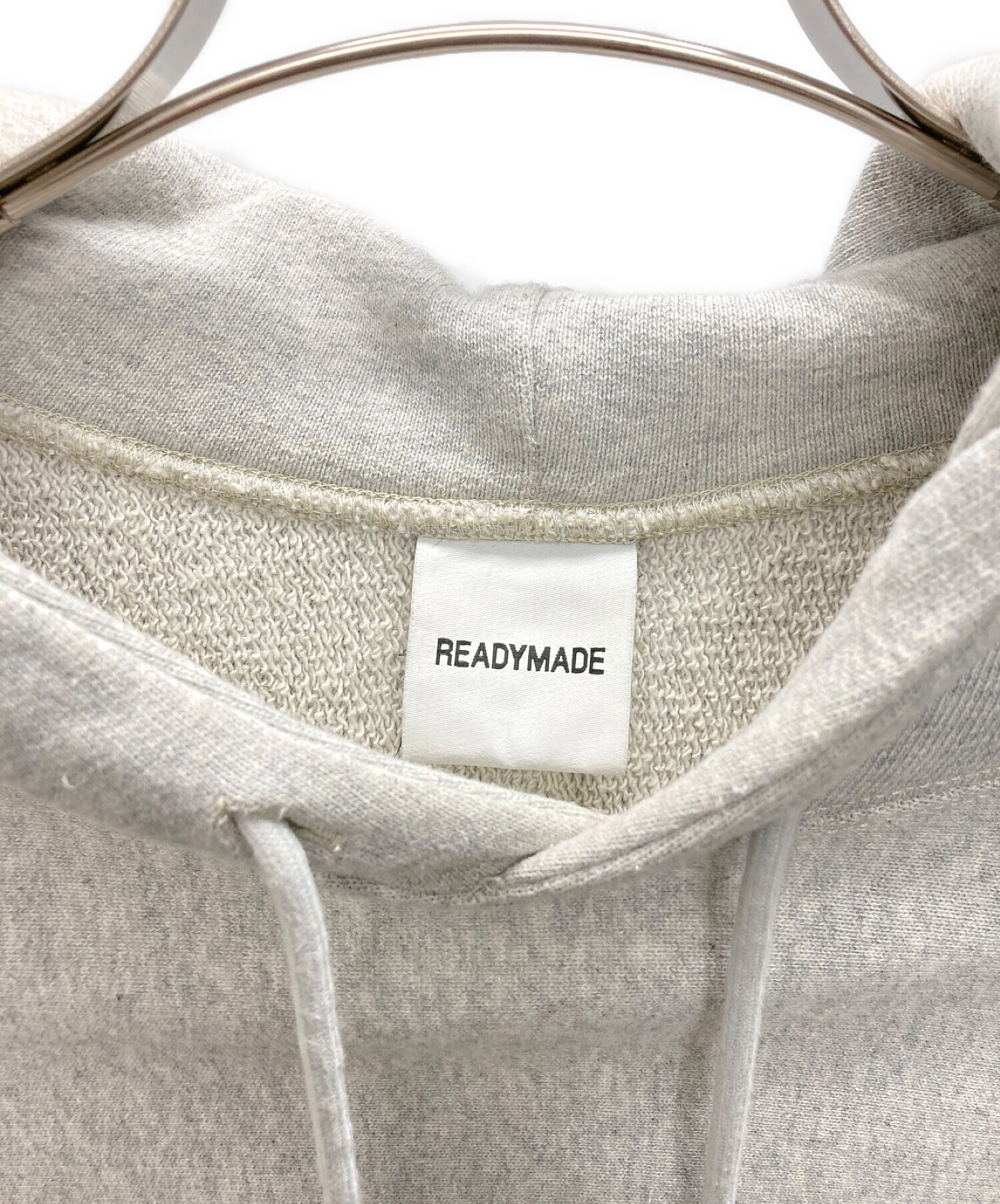 中古・古着通販】READYMADE (レディメイド) Hoodie(フーディー) グレー サイズ:L｜ブランド・古着通販 トレファク公式【TREFAC  FASHION】スマホサイト