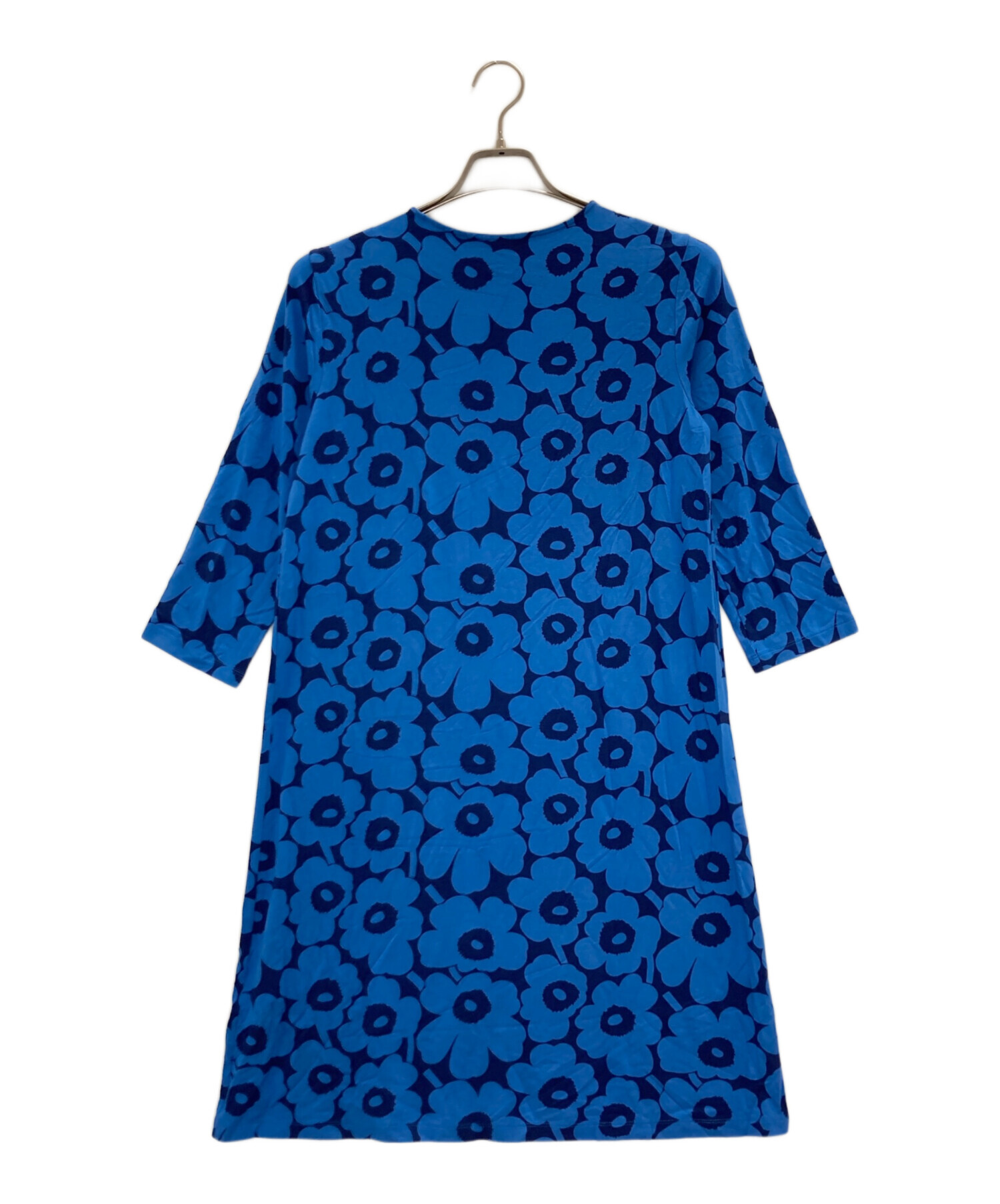 中古・古着通販】marimekko (マリメッコ) ストレッチカットソーワンピース ブルー サイズ:M｜ブランド・古着通販  トレファク公式【TREFAC FASHION】スマホサイト