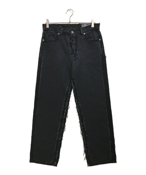 中古・古着通販】DIESEL (ディーゼル) デニムパンツ ブラック サイズ