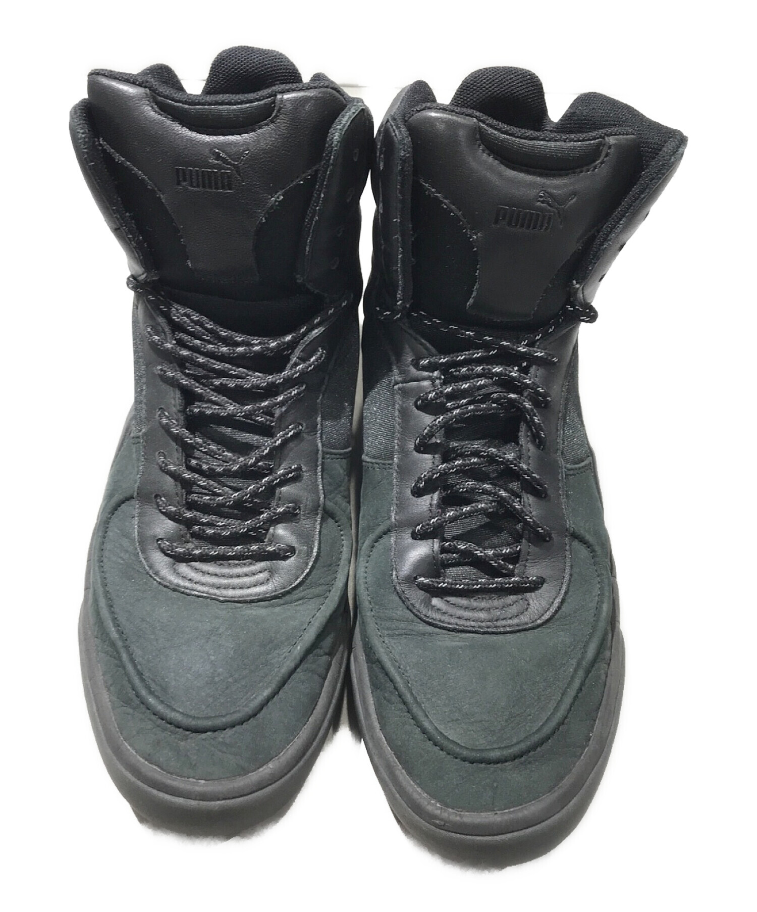 中古・古着通販】PUMA (プーマ) ALEXANDER McQUEEN (アレキサンダーマックイーン) BRACE MID スニーカー ブラック  サイズ:28㎝｜ブランド・古着通販 トレファク公式【TREFAC FASHION】スマホサイト