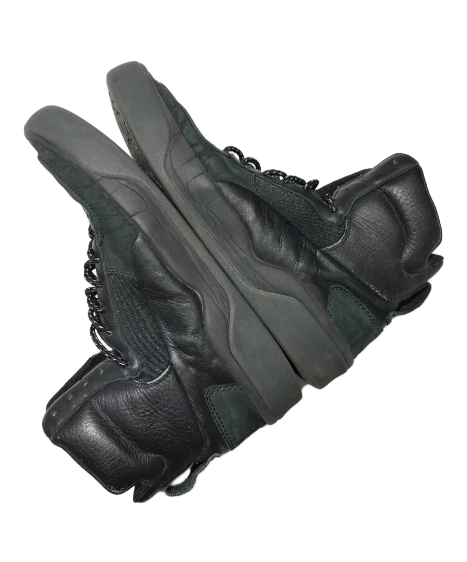 PUMA (プーマ) ALEXANDER McQUEEN (アレキサンダーマックイーン) BRACE MID スニーカー ブラック サイズ:28㎝