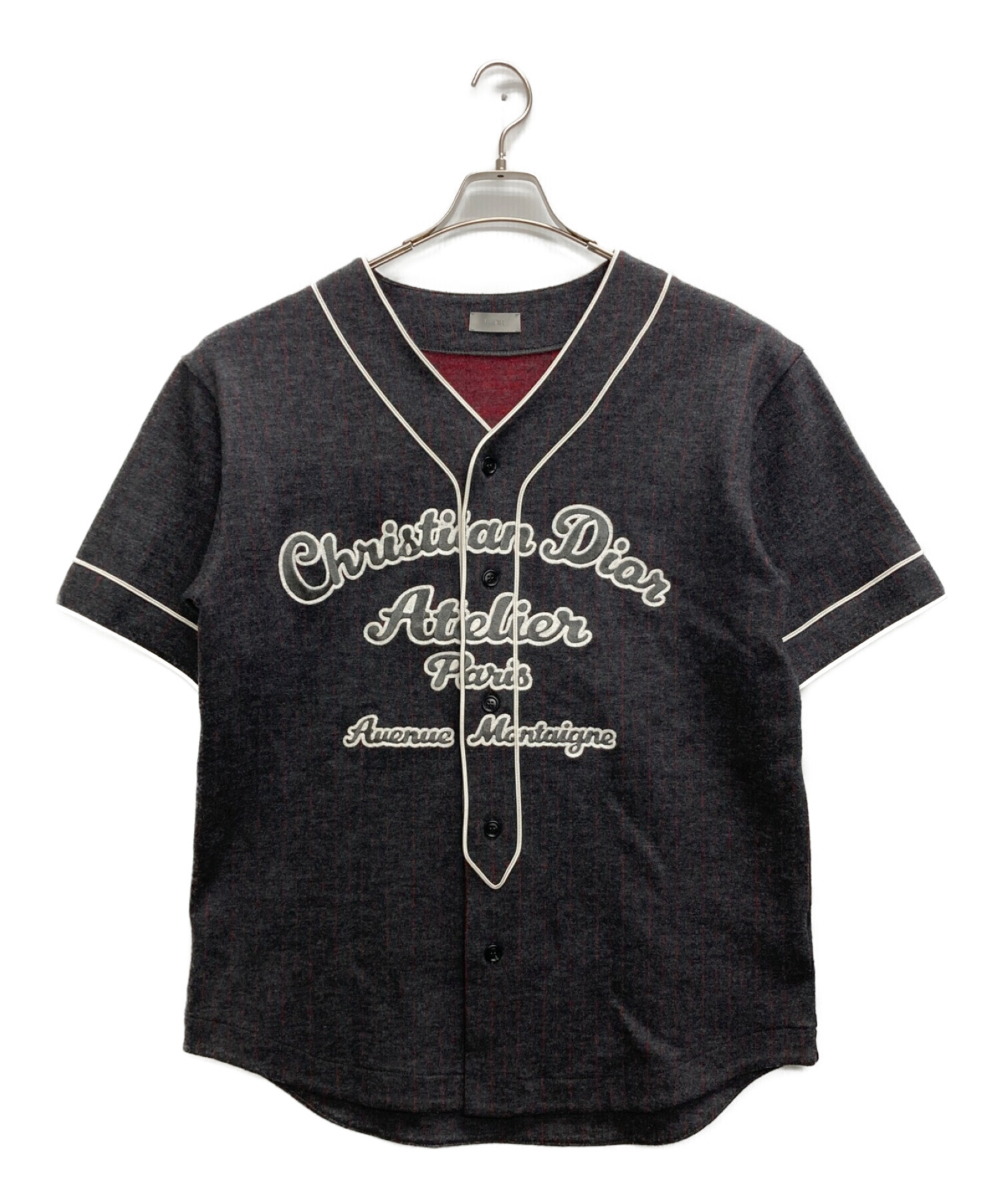 中古・古着通販】Dior (ディオール) Atelier Baseball Shirt グレー ...