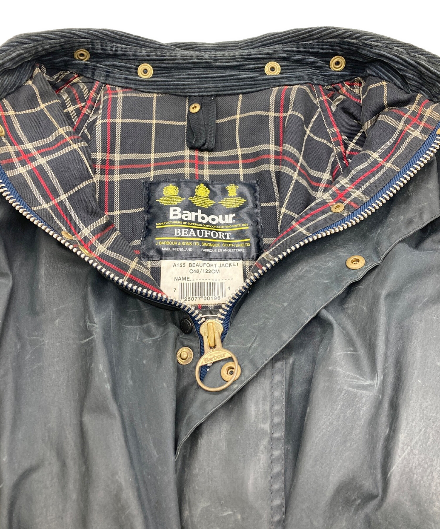 中古・古着通販】Barbour (バブアー) オイルジャケット ブラック