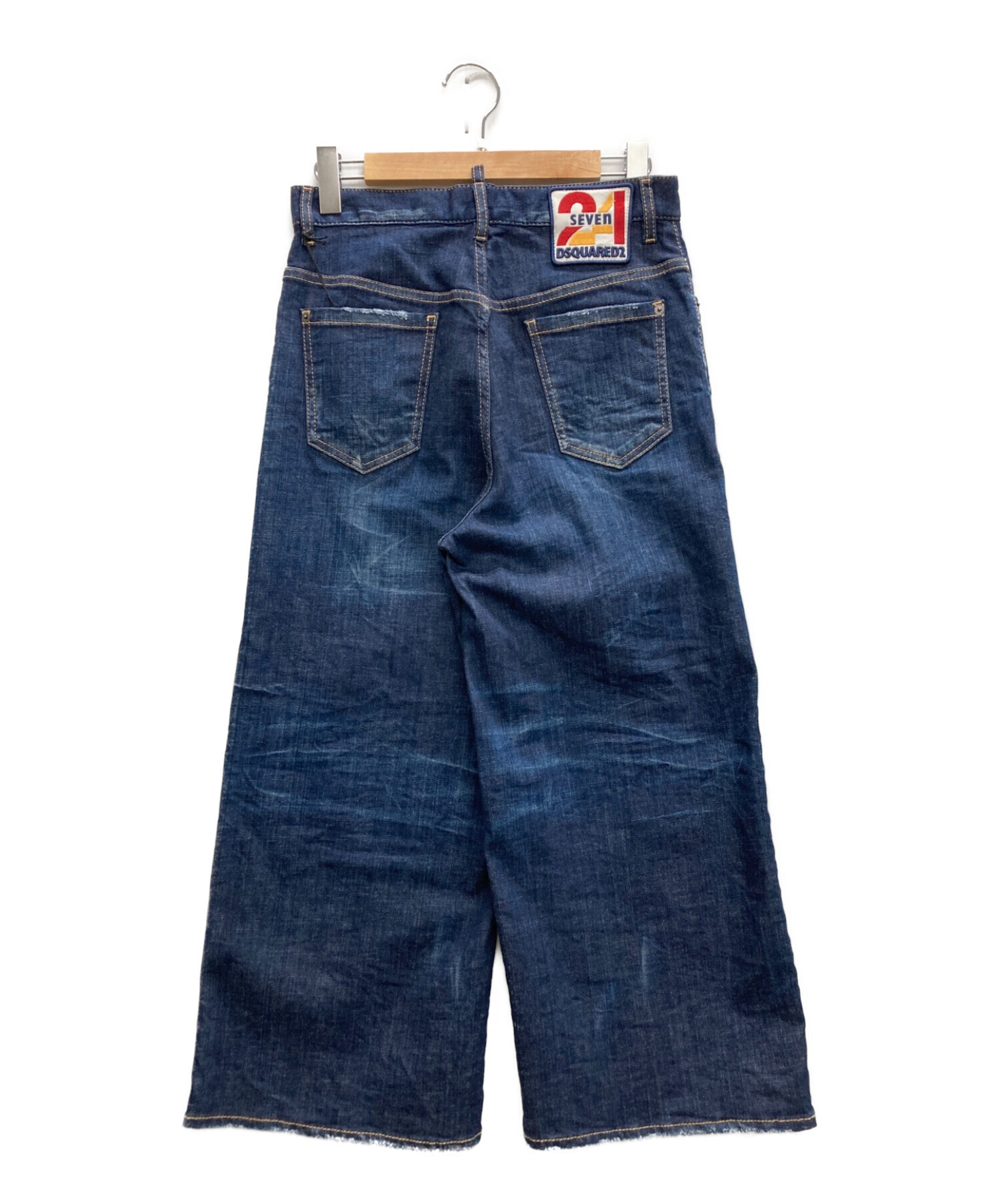 DSQUARED2 (ディースクエアード) DARK CLEAN WASH JINNY Jeans インディゴ サイズ:SIZE 34