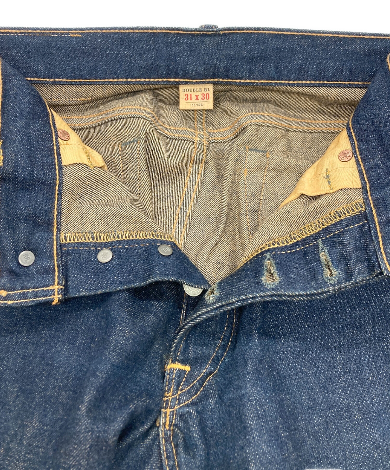 RRL (ダブルアールエル) セルビッチデニムパンツ インディゴ サイズ:31×30