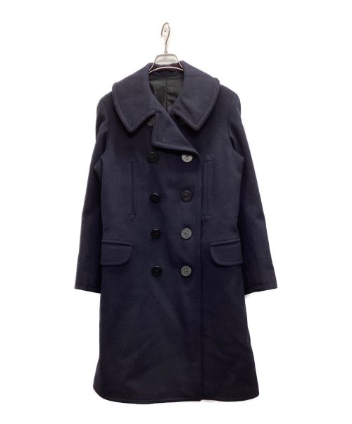 【中古・古着通販】ANATOMICA (アナトミカ) LONG PEA COAT(ロングピーコート) ネイビー サイズ:38｜ブランド・古着通販  トレファク公式【TREFAC FASHION】スマホサイト