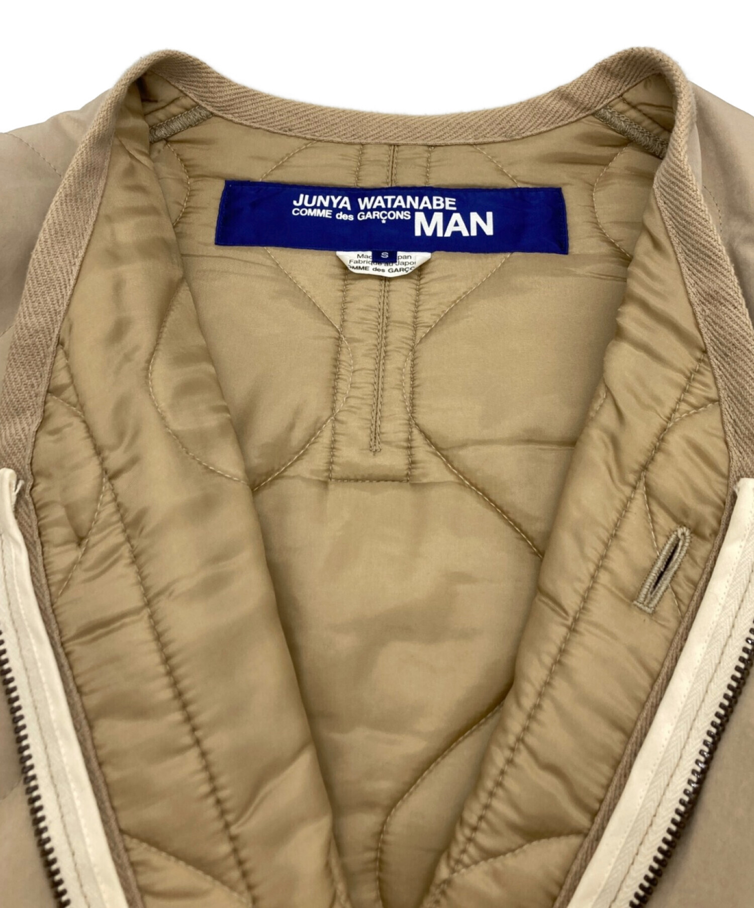 JUNYA WATANABE MAN 21AW キルティング ライナー コート - ミリタリー ...