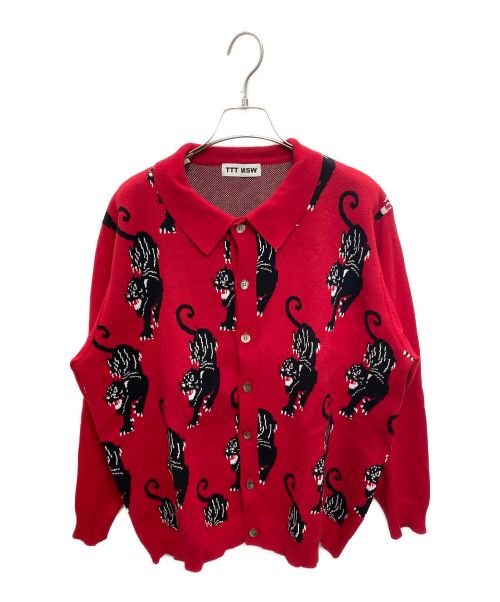 【中古・古着通販】TTT MSW (ティー) Panther Knit Cardigan