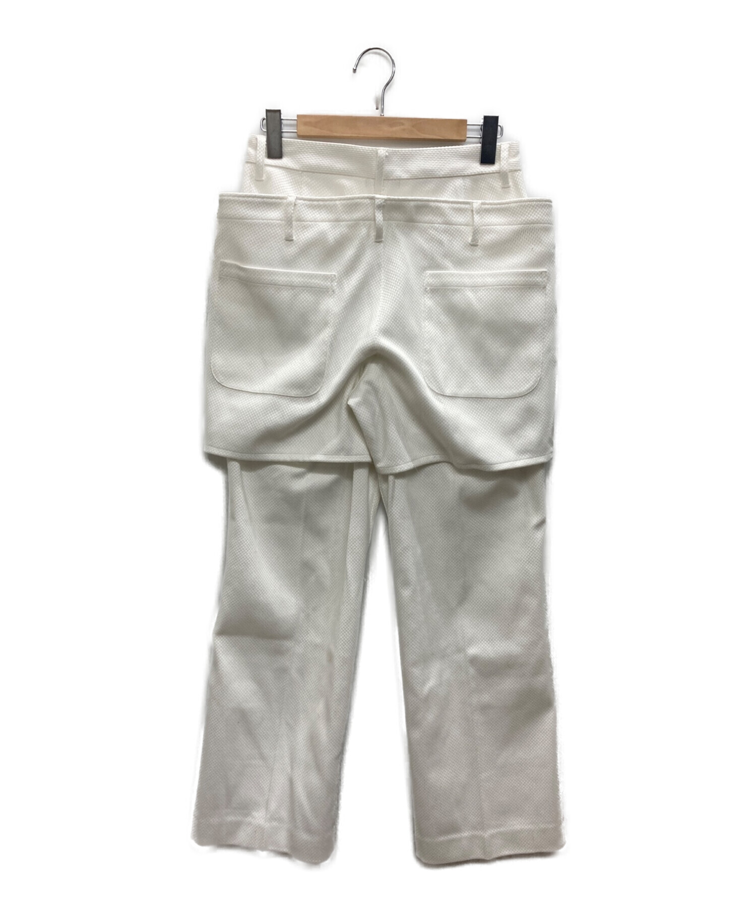 中古・古着通販】RANDY (ランディー) SIT W-HIP PANTS ホワイト サイズ:1｜ブランド・古着通販 トレファク公式【TREFAC  FASHION】スマホサイト