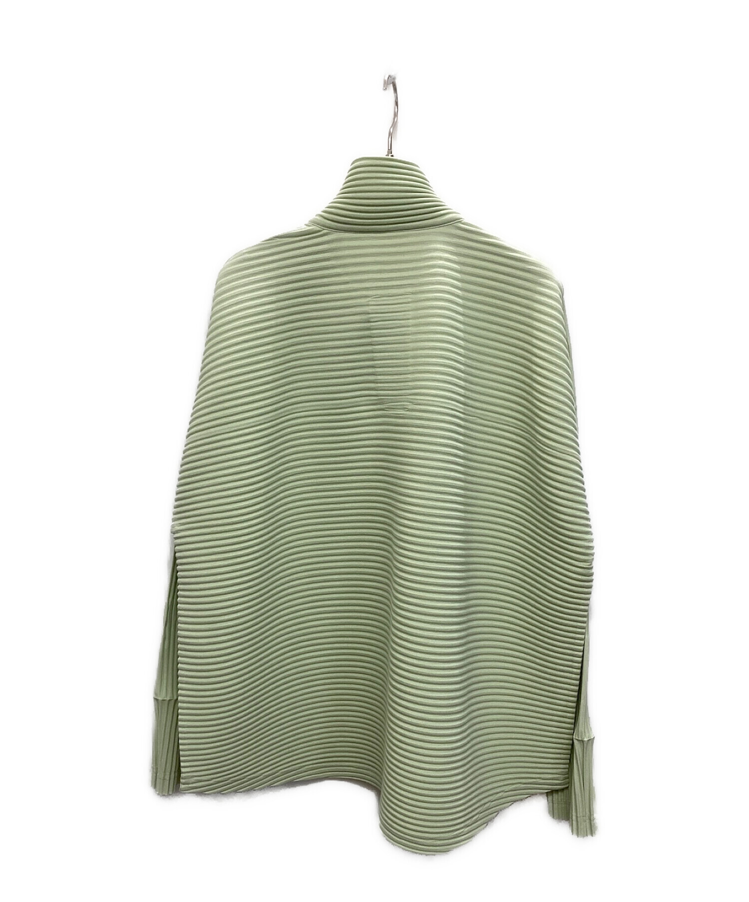 HOMME PLISSE ISSEY MIYAKE (オムプリッセ イッセイ ミヤケ) HORIZON PLEATS グリーン サイズ:F