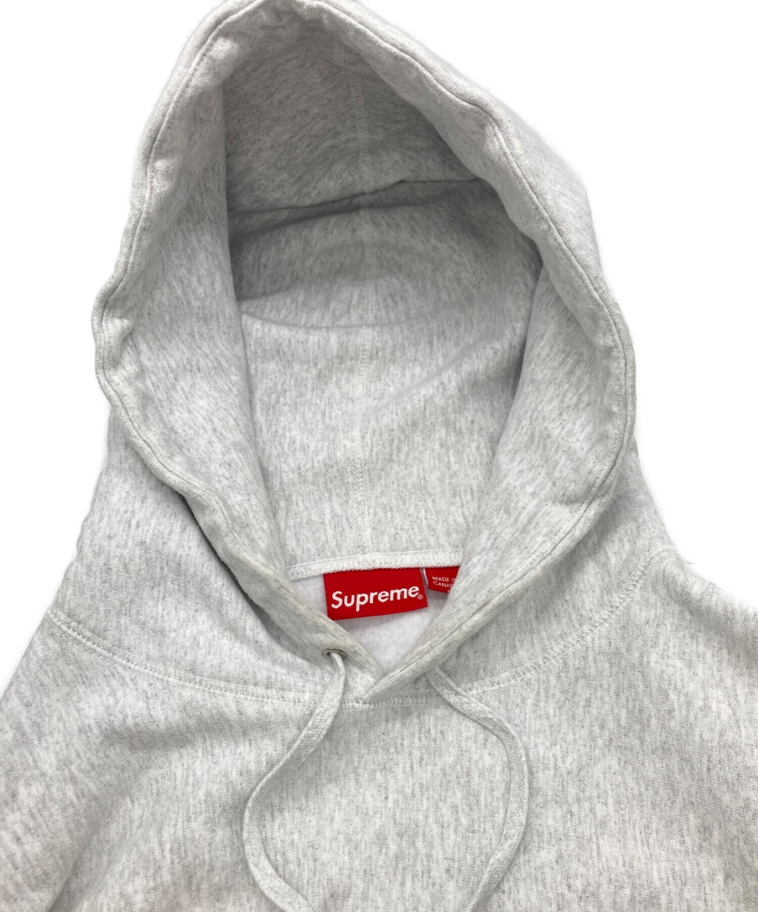 Supreme (シュプリーム) Capital Hooded Sweatshirt グレー サイズ:XL
