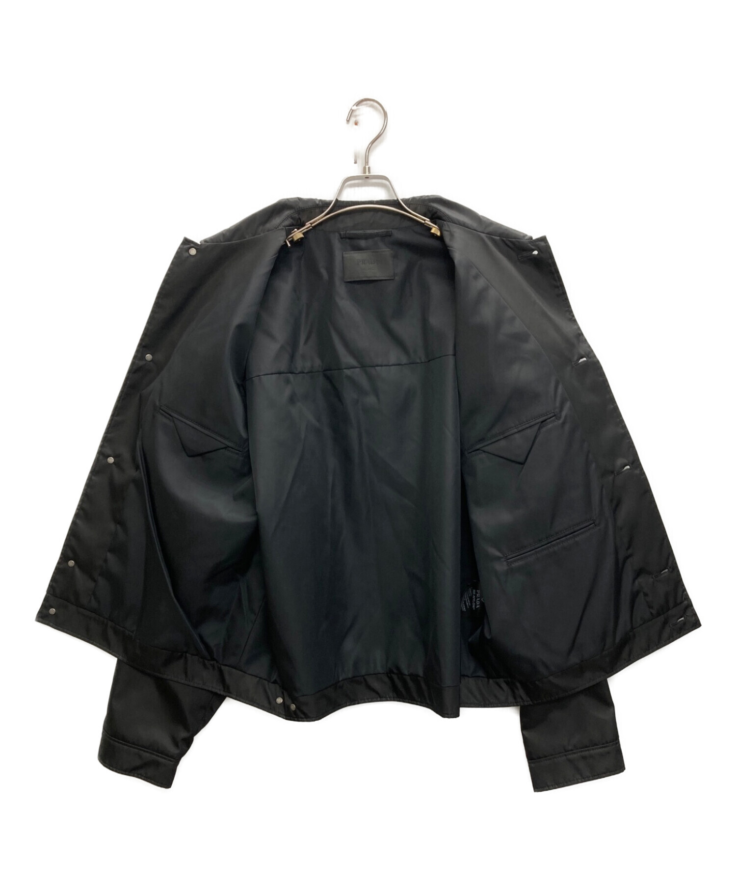 PRADA (プラダ) Re-Nylonジャケット ブラック サイズ:SIZE XL