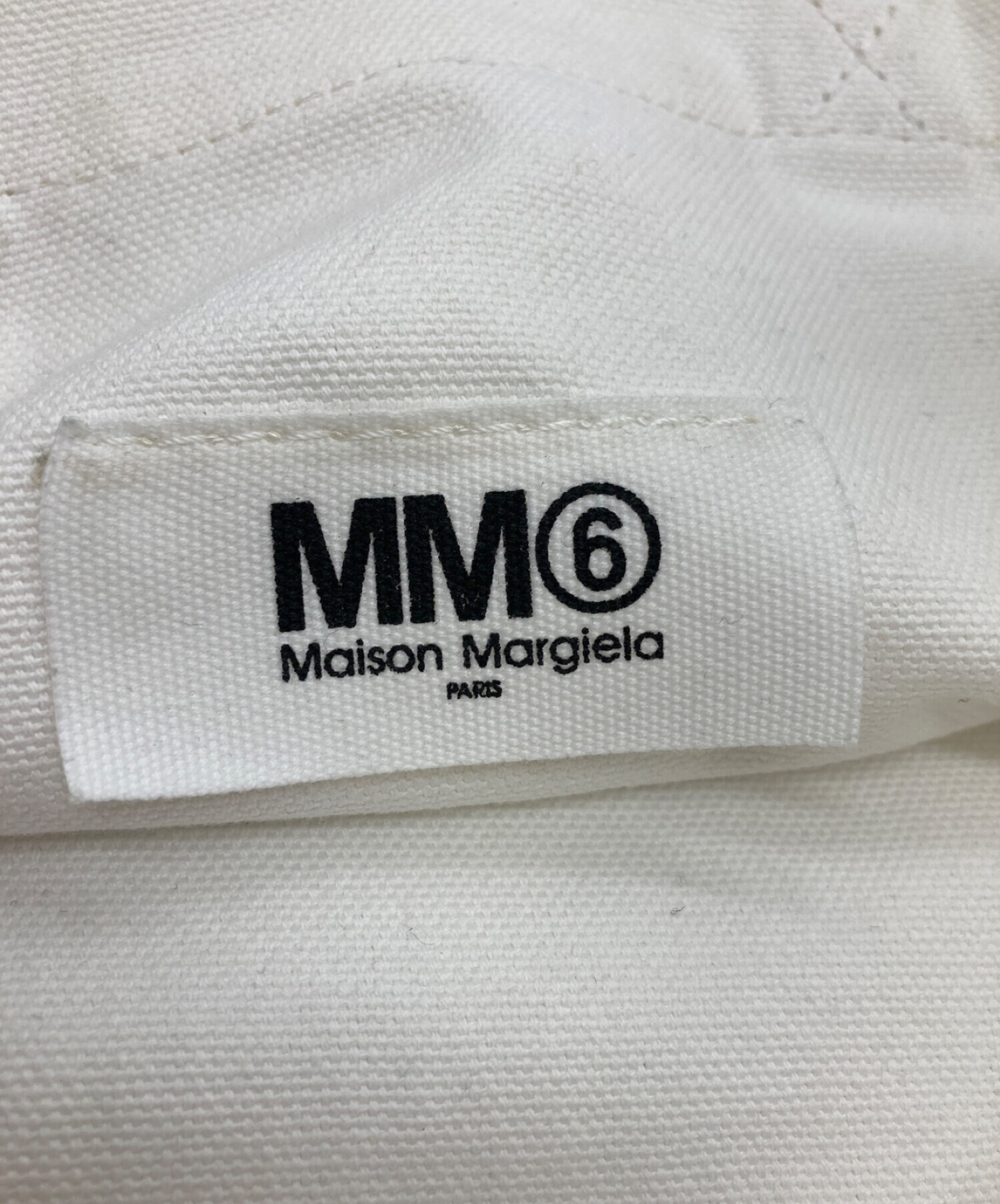 中古・古着通販】MM6 Maison Margiela (エムエムシックス メゾンマルジェラ) トートバッグ ホワイト｜ブランド・古着通販  トレファク公式【TREFAC FASHION】スマホサイト