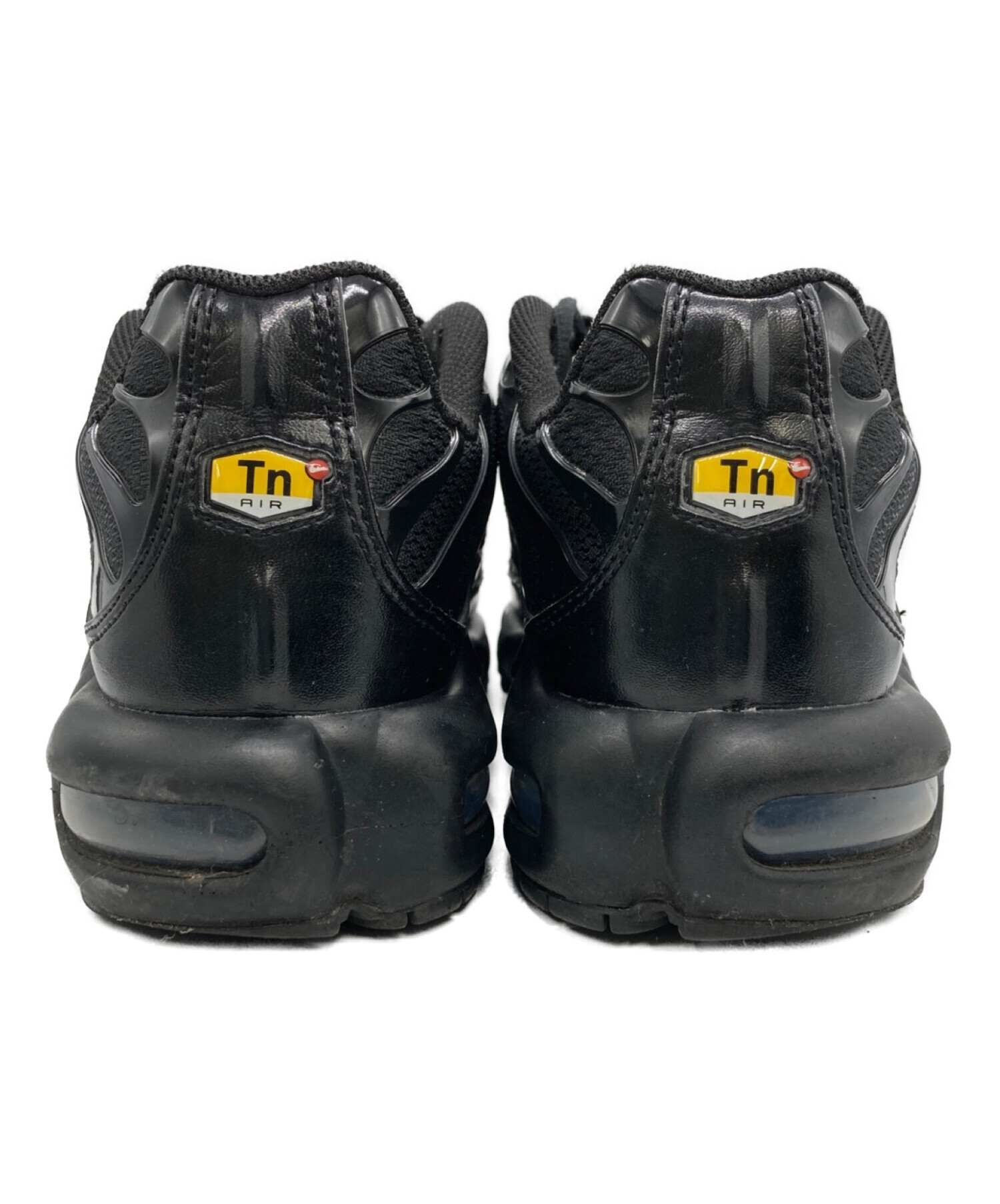 純正一掃新品・黒タグ付き　Nike AirMax Plus Triple Black 靴