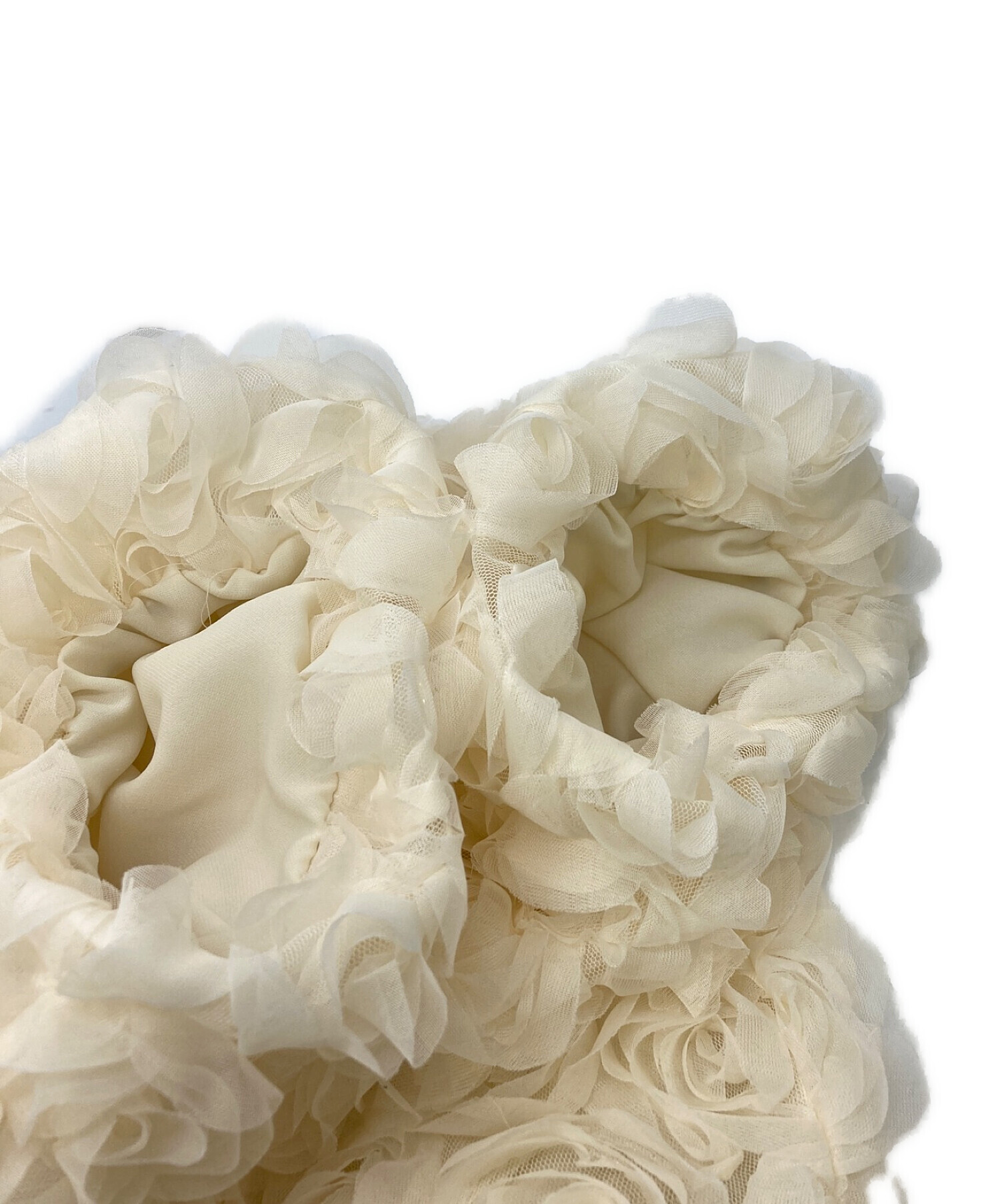MISTREASS (ミストレアス) 3D Flower Compact Top ホワイト サイズ:FREE