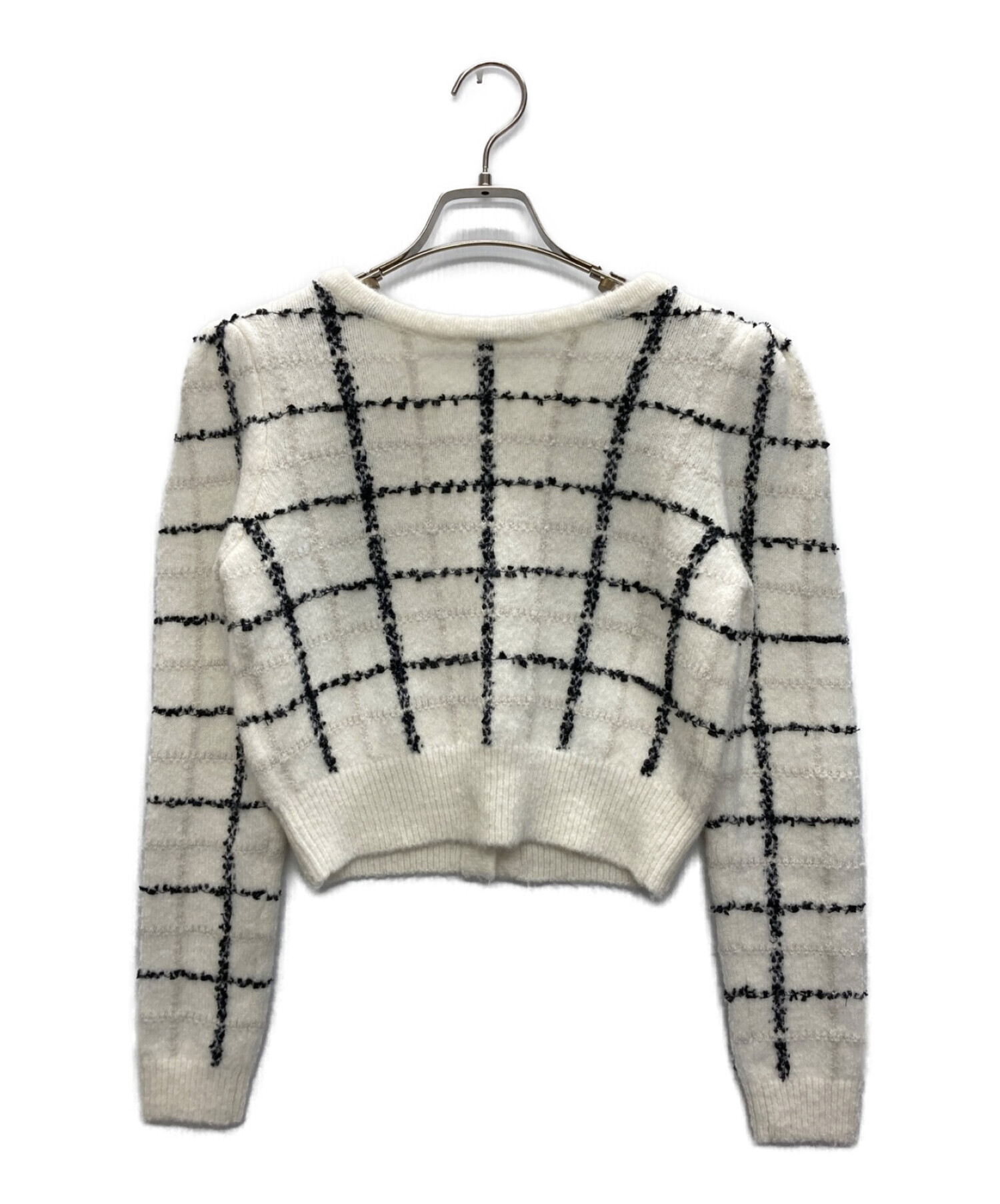 中古・古着通販】HER LIP TO (ハーリップトゥ) Bouncy Check Knit 