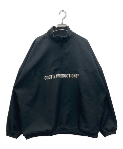 【中古・古着通販】COOTIE PRODUCTIONS (クーティープロダクツ) Polyester Twill Half Zip L/S Tee  ブラック サイズ:SIZE M｜ブランド・古着通販 トレファク公式【TREFAC FASHION】スマホサイト