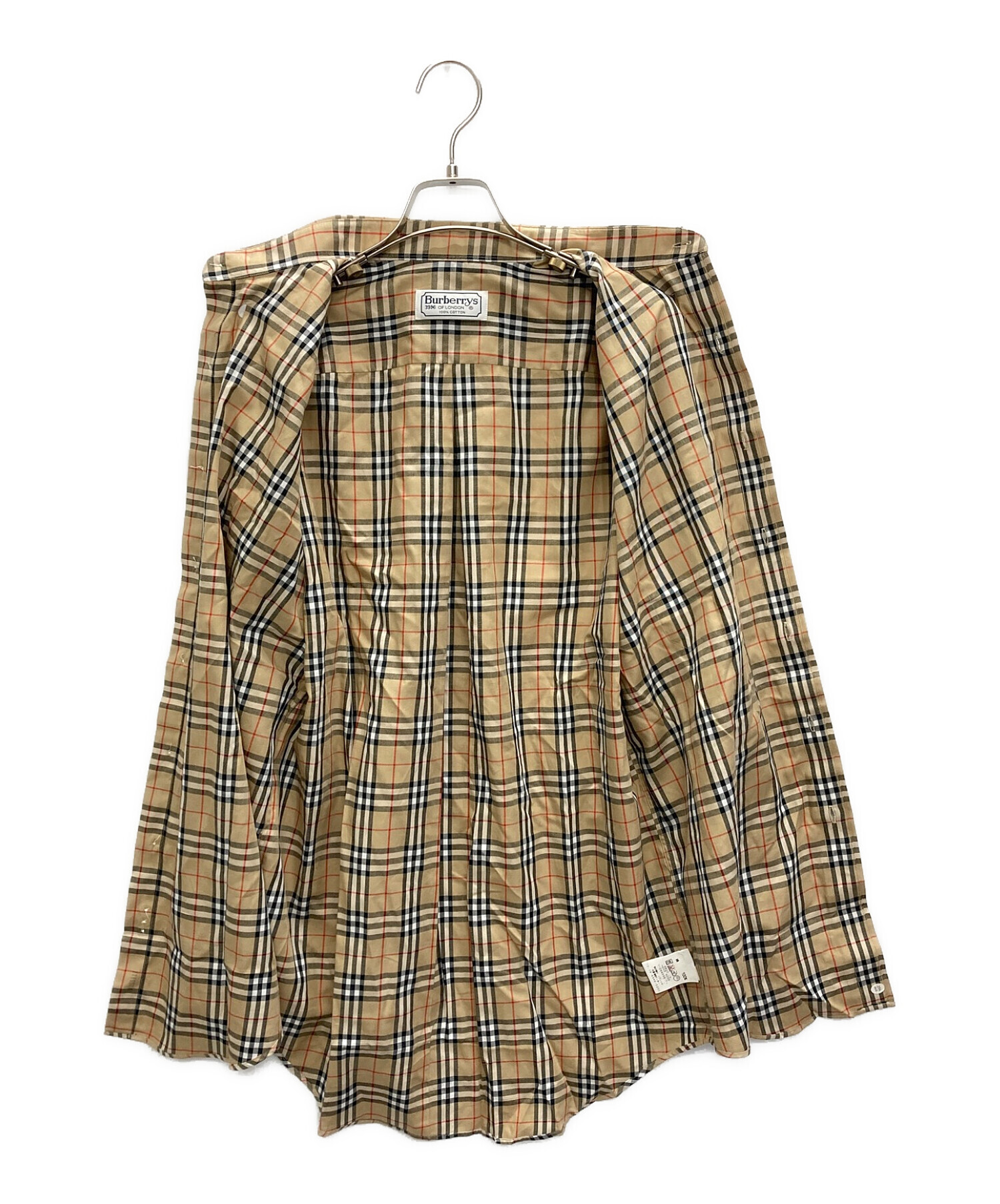 中古・古着通販】Burberry's (バーバリーズ) ボタンダウンノバチェック