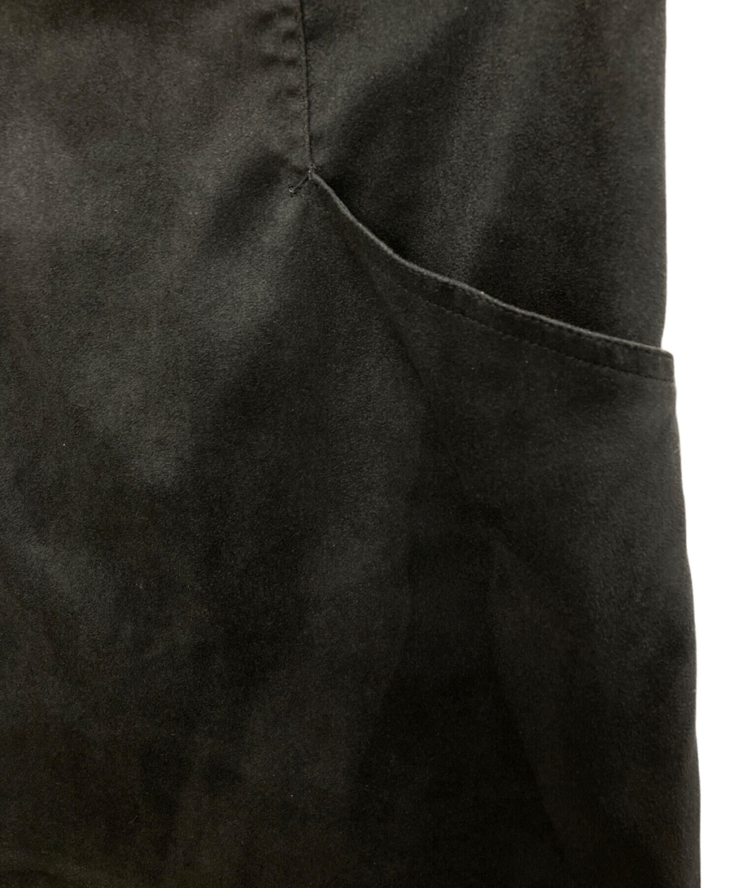 ZOE (ゾーイ) 2face long skirt ブラック サイズ:SIZE M