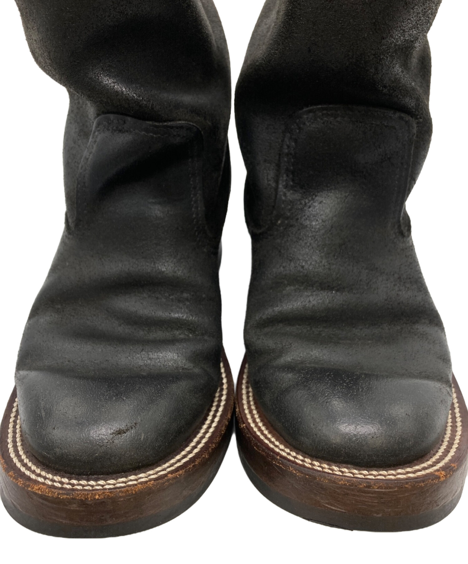 RED WING (レッドウィング) BEAMS (ビームス) 別注エンジニアブーツ ブラック サイズ:US9 1/2