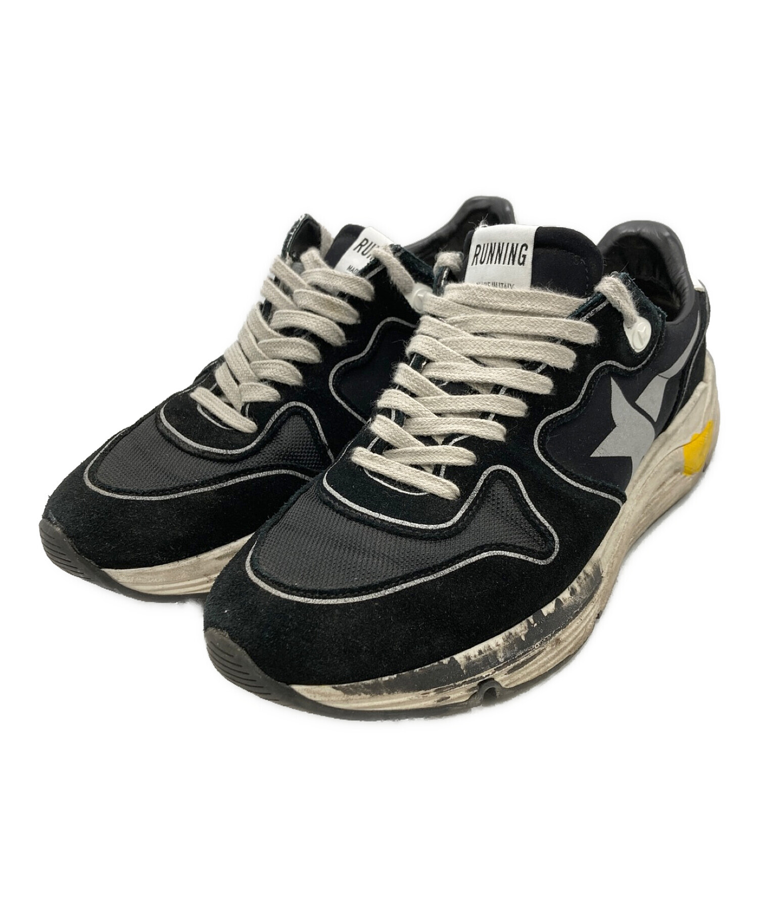 中古・古着通販】GOLDEN GOOSE (ゴールデングース) Running Soleスニーカー ブラック サイズ:27cm｜ブランド・古着通販  トレファク公式【TREFAC FASHION】スマホサイト