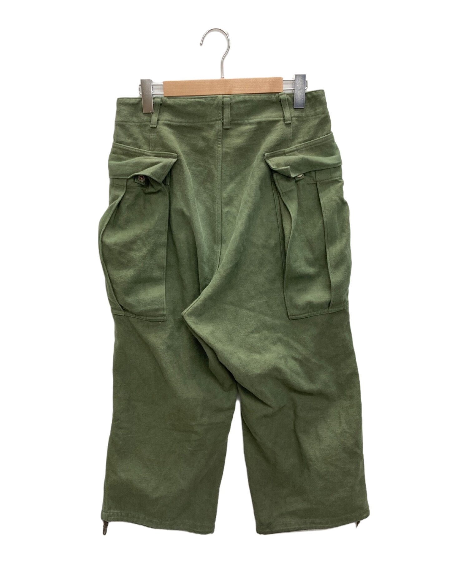 中古・古着通販】HERILL (ヘリル) HL DENIM CARGOPANTS カーキ サイズ ...