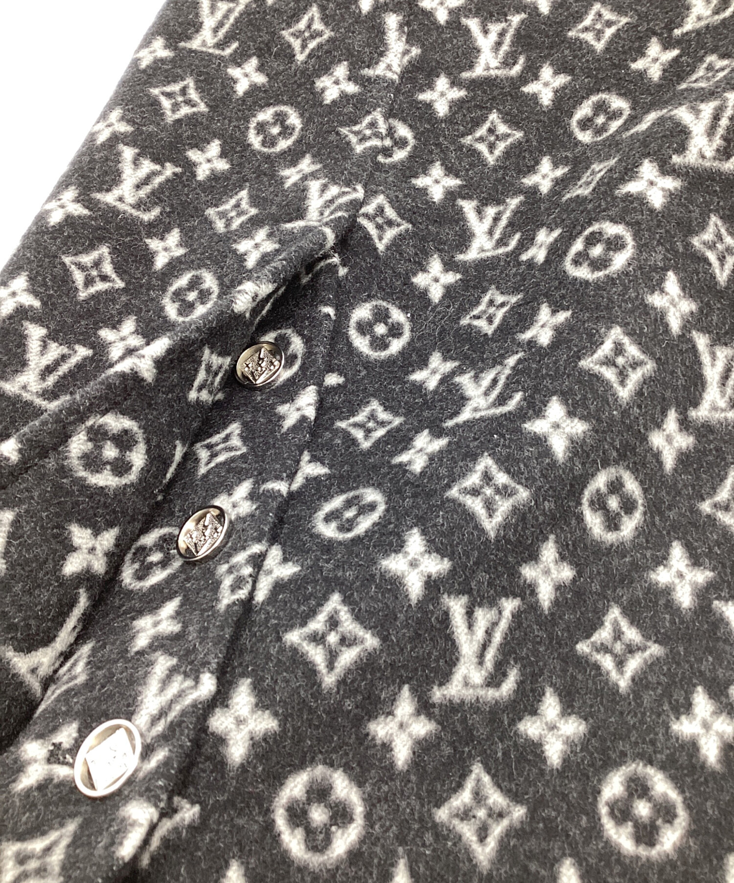 中古・古着通販】LOUIS VUITTON (ルイ ヴィトン) モノグラム マルタンガール ウールスカート ブラック サイズ:SIZE  34｜ブランド・古着通販 トレファク公式【TREFAC FASHION】スマホサイト