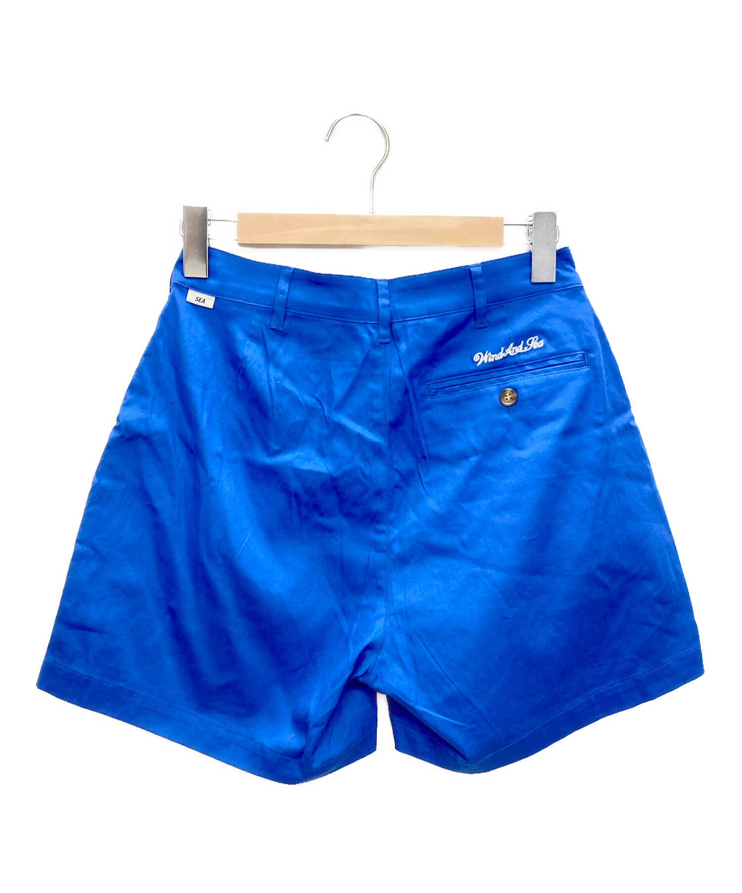 中古・古着通販】WIND AND SEA (ウィンダンシー) WDS TWO TUCK SHORTS ブルー サイズ:SIZE S｜ブランド・古着通販  トレファク公式【TREFAC FASHION】スマホサイト