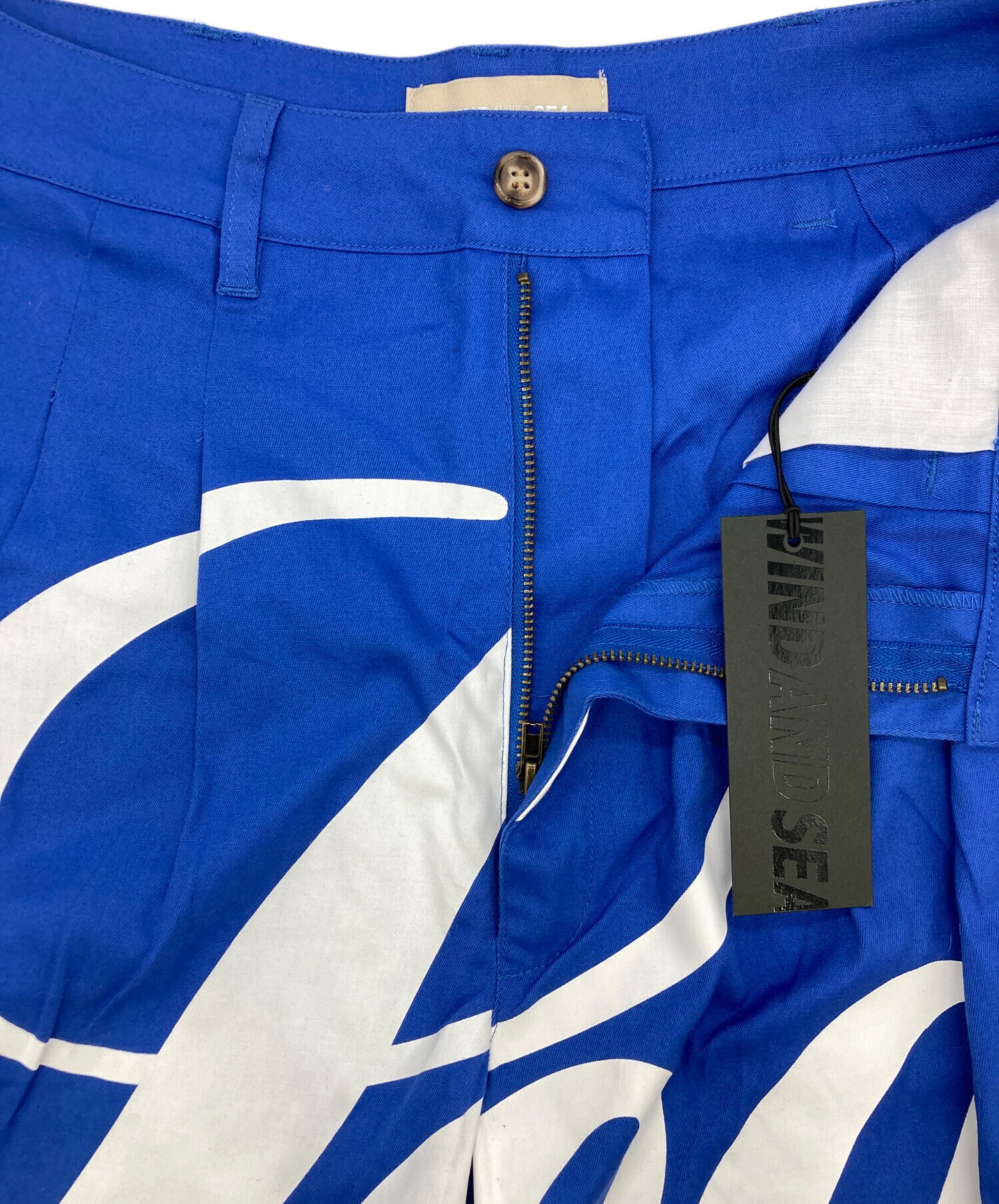 中古・古着通販】WIND AND SEA (ウィンダンシー) WDS TWO TUCK SHORTS ブルー サイズ:SIZE S｜ブランド・古着通販  トレファク公式【TREFAC FASHION】スマホサイト