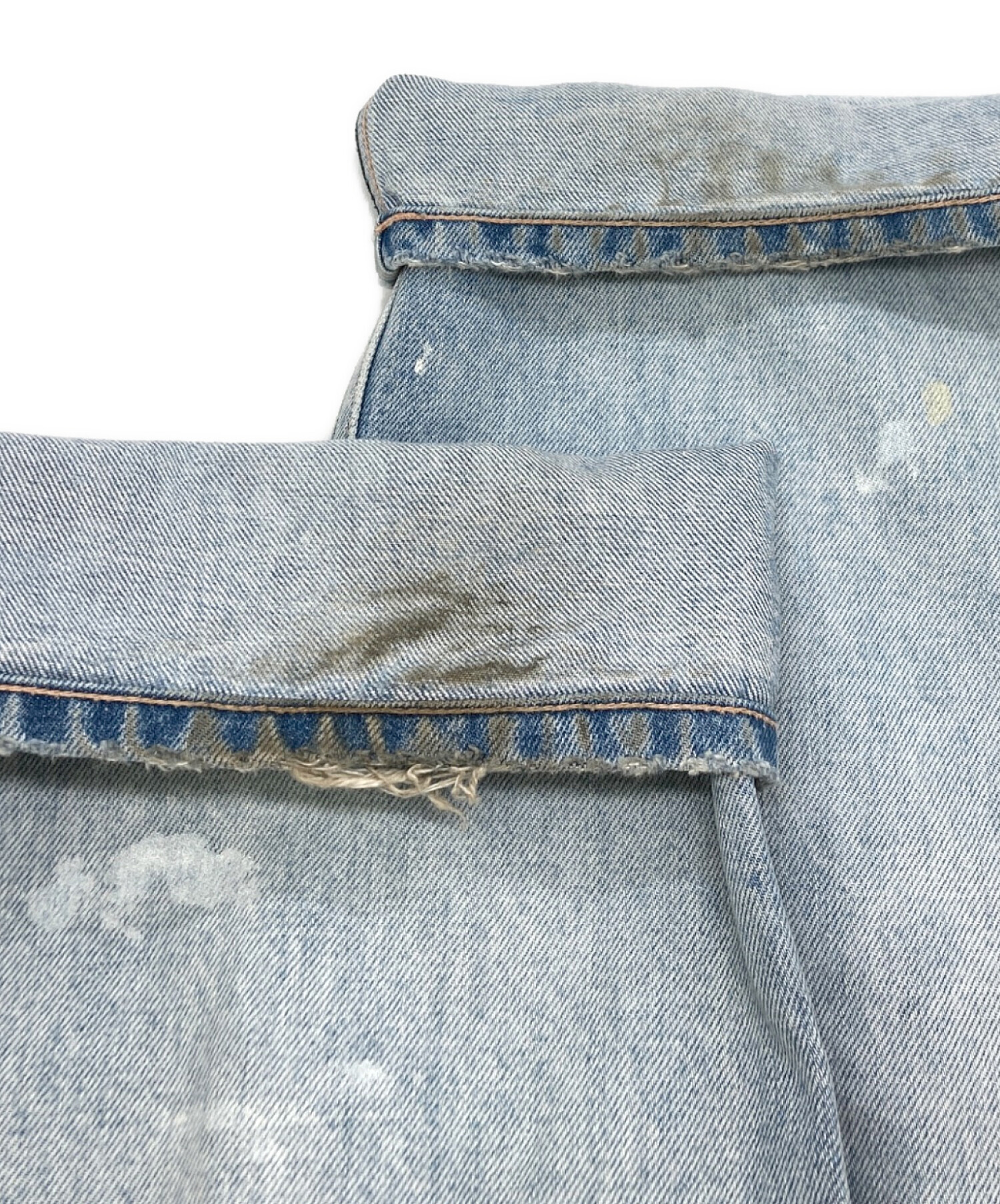 HERILL (ヘリル) 15oz Denim Tack Splash 4PK ペイントデニム インディゴ サイズ:3