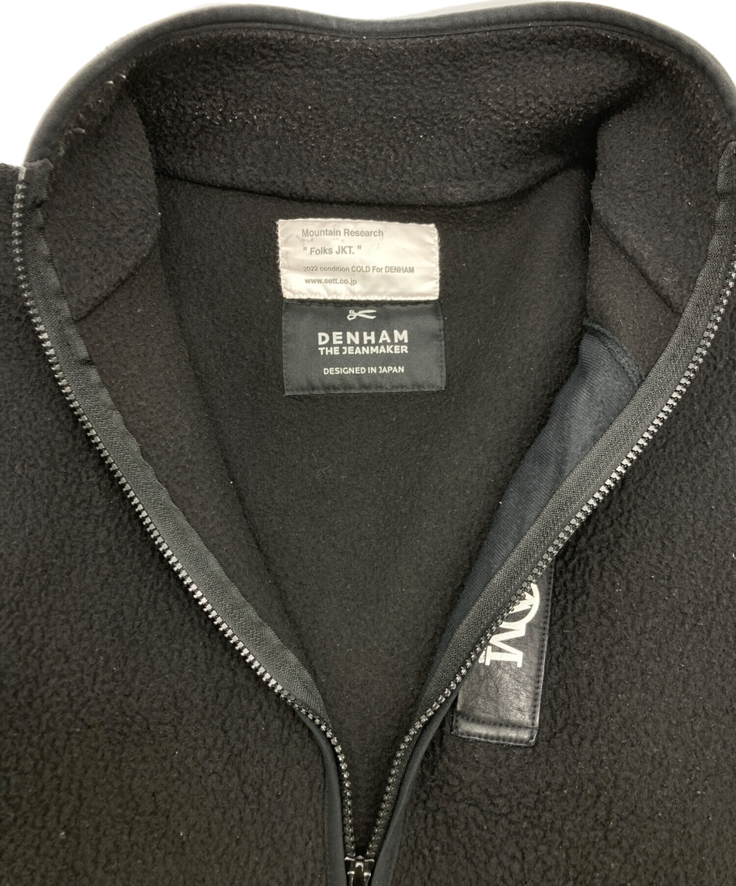 Denham (デンハム) MOUNTAIN RESEARCH (マウンテンリサーチ) FOLKS JKT/フォークスジャケット ブラック サイズ:S