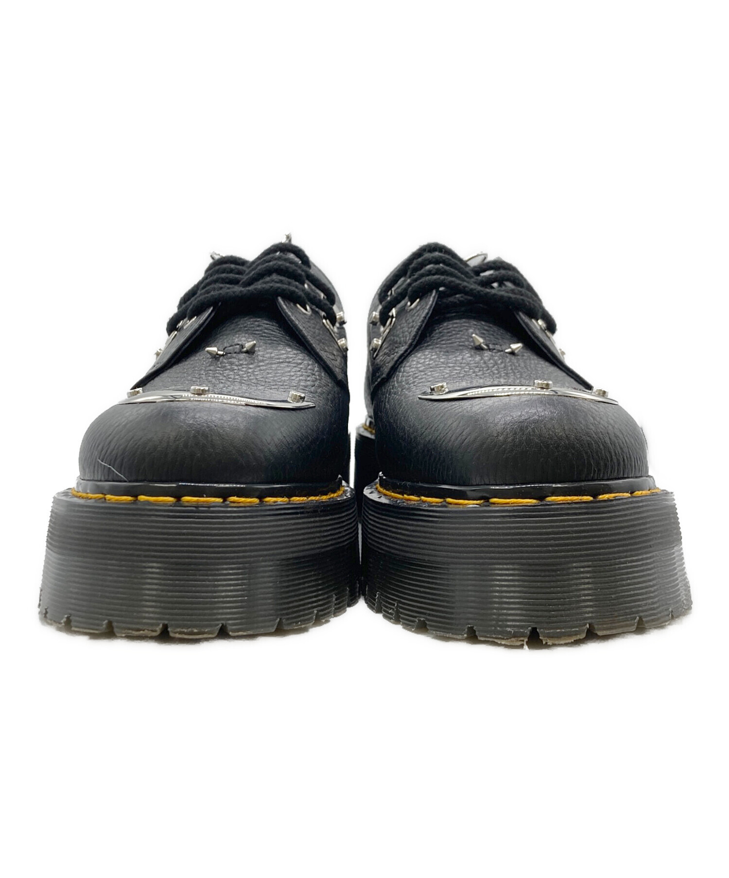 Dr.Martens (ドクターマーチン) 1461 QUAD ハードウェア 3 ホール シューズ ブラック サイズ:UK8