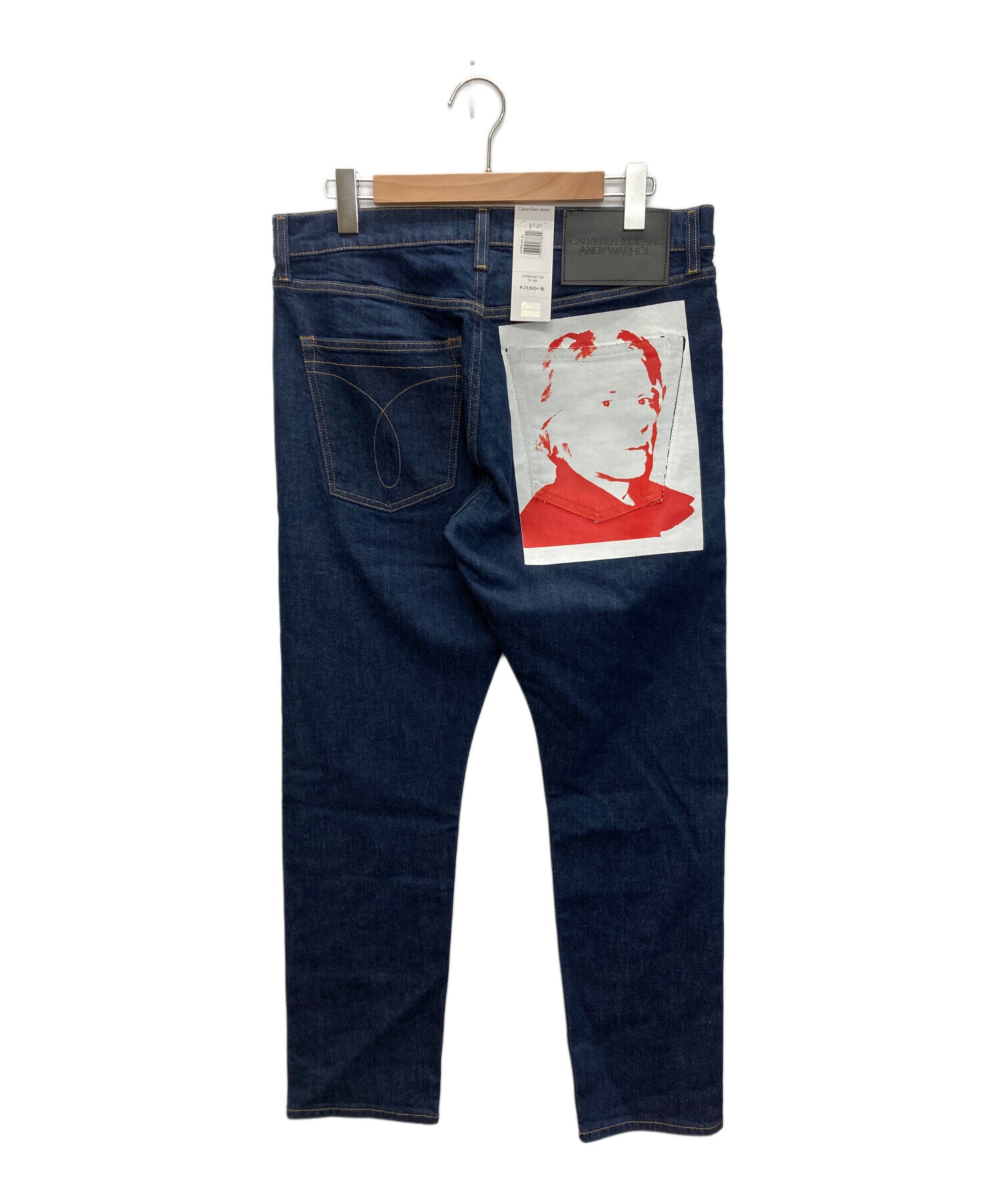 中古・古着通販】Calvin Klein (カルバンクライン) ANDY WARHOL (アンディウォーホル) コラボプリントデニムパンツ インディゴ  サイズ:SIZE 81cm (W32)｜ブランド・古着通販 トレファク公式【TREFAC FASHION】スマホサイト