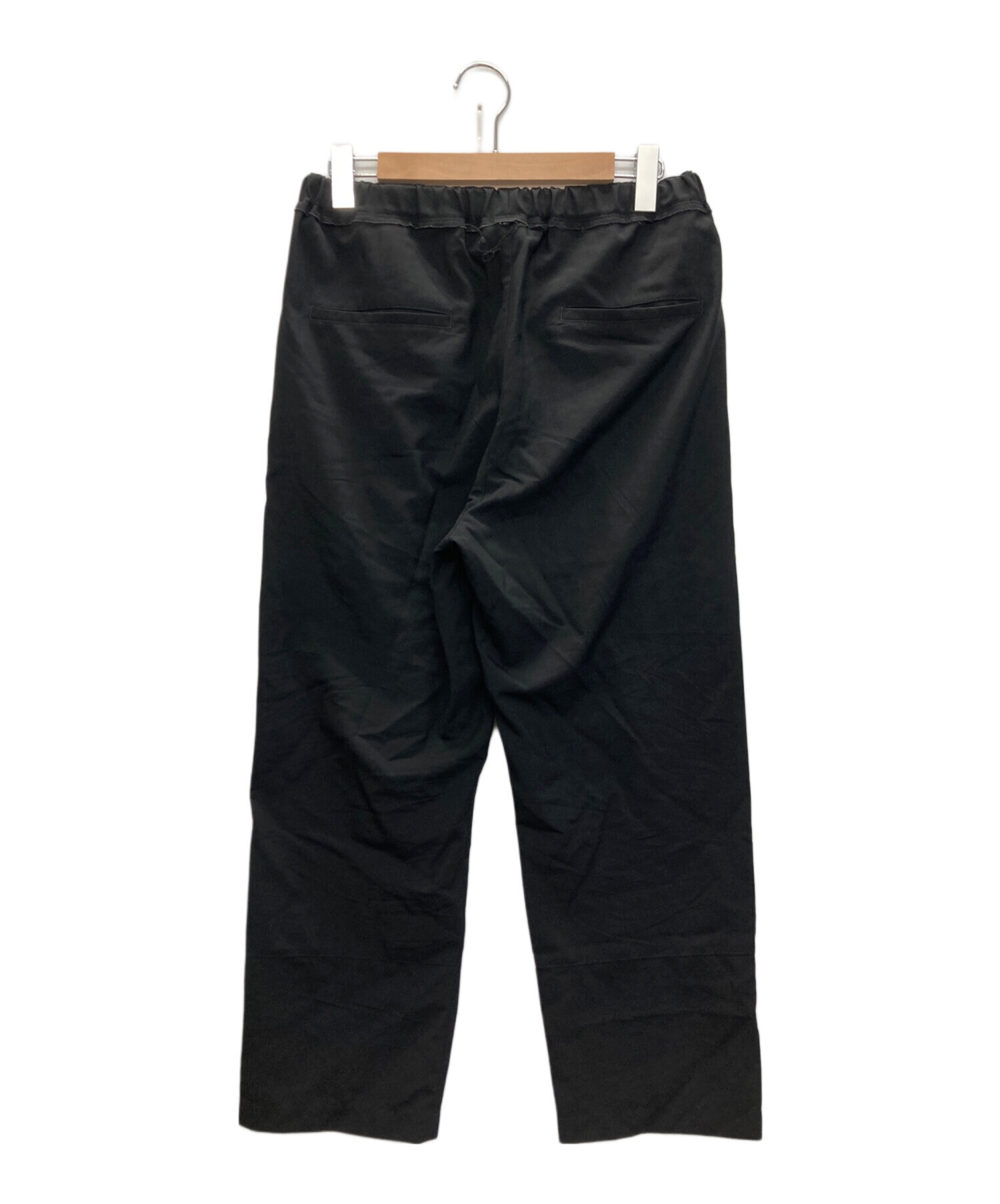 OAMC (オーエーエムシー) CROPPED DRAWCORD PANT ブラック サイズ:SIZE S