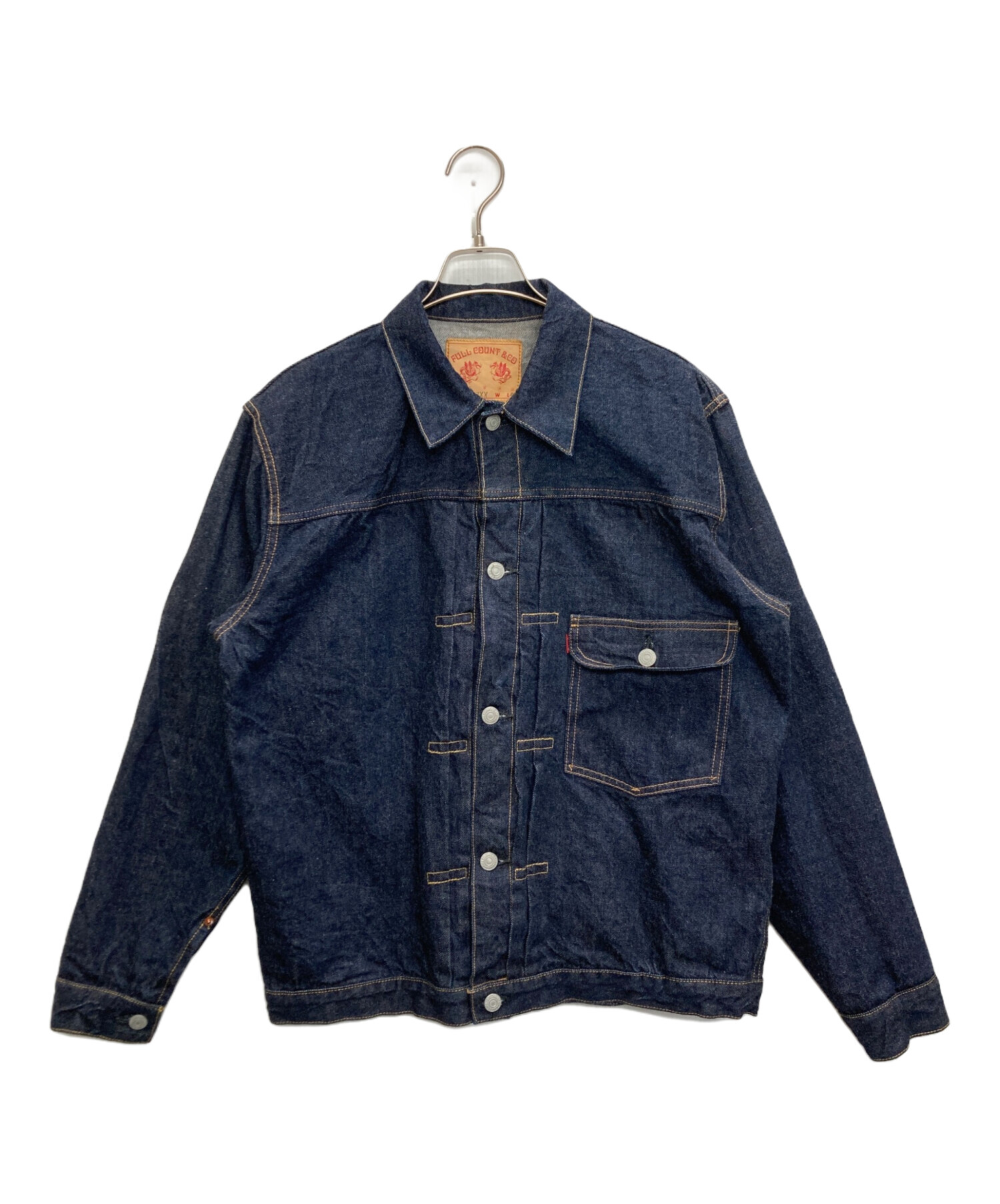 FULLCOUNT (フルカウント) Limited SPECIAL Denim 50's T-Back 1st Type Jacket インディゴ サイズ:40 メンズ デニムジャケット 中古・古着