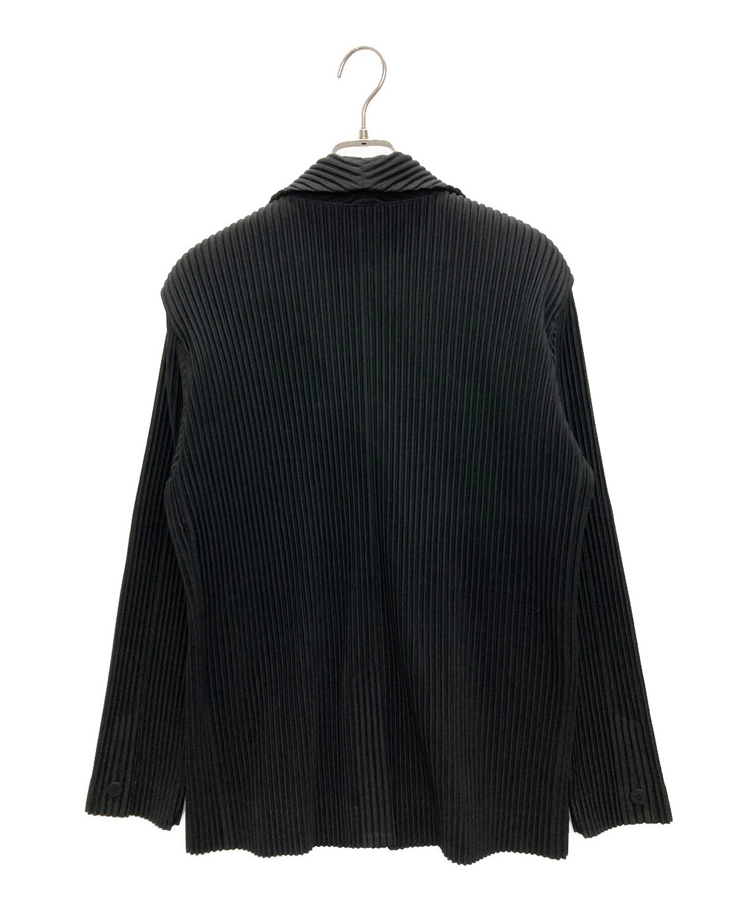 中古・古着通販】HOMME PLISSE ISSEY MIYAKE (オムプリッセ イッセイ ミヤケ) TAILORED PLEATS 1 ブラック  サイズ:SIZE 2｜ブランド・古着通販 トレファク公式【TREFAC FASHION】スマホサイト