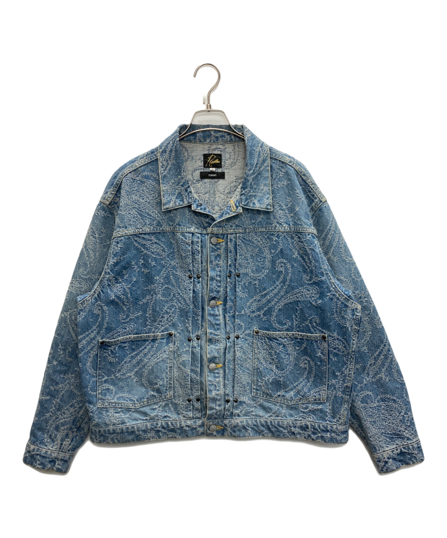 中古・古着通販】Needles (ニードルズ) NUBIAN (ヌビアン) M.W. JEAN JACKET インディゴ  サイズ:M｜ブランド・古着通販 トレファク公式【TREFAC FASHION】スマホサイト