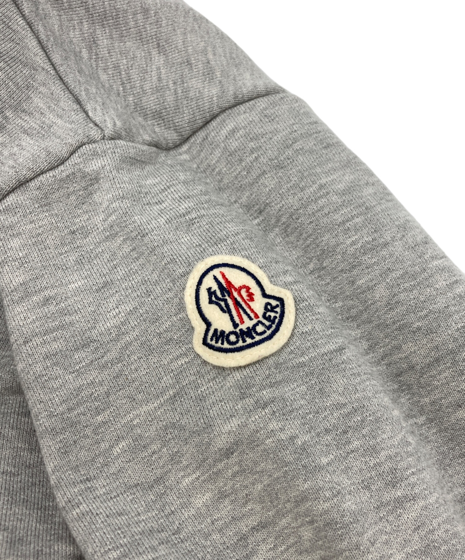 MONCLER (モンクレール) グラフィックロゴスウェット グレー サイズ:SIZE L