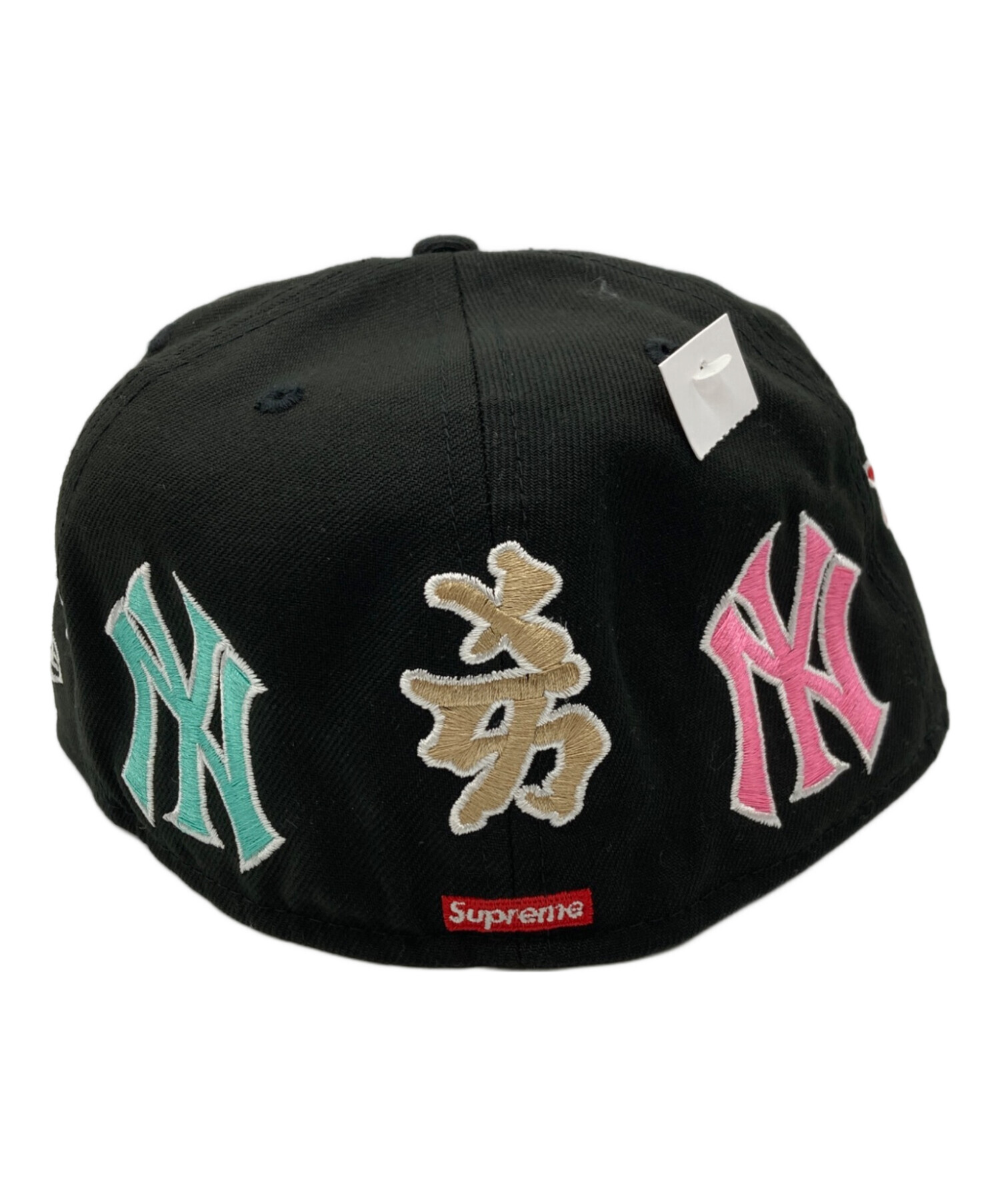 中古・古着通販】New Era (ニューエラ) SUPREME (シュプリーム) NEW YORK YANKEES (ニューヨークヤンキース) コラボ Kanjiキャップ ブラック サイズ:7 3/8｜ブランド・古着通販 トレファク公式【TREFAC FASHION】スマホサイト