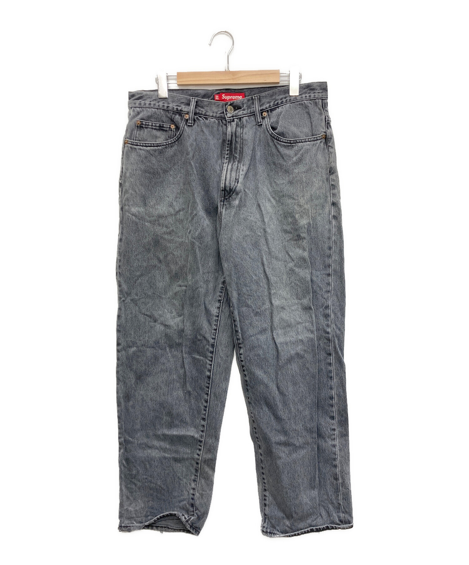 中古・古着通販】Supreme (シュプリーム) BAGGY JEAN グレー サイズ:SIZE 32｜ブランド・古着通販  トレファク公式【TREFAC FASHION】スマホサイト