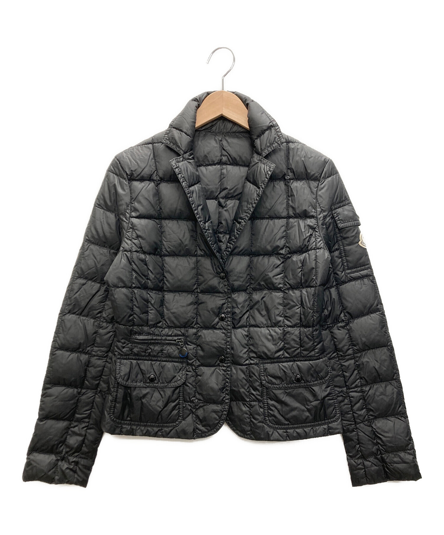 MONCLER (モンクレール) ダウンジャケット ブラック サイズ:SIZE 1