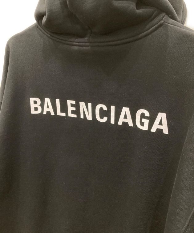 中古・古着通販】BALENCIAGA (バレンシアガ) ロゴプリントプルオーバー 