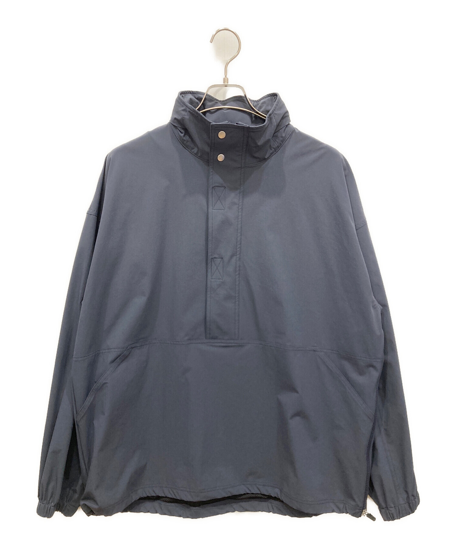 OVY (オヴィー) Cordura Nylon Stretch Anorak コーデュラ ナイロン ストレッチ アノラック ネイビー  サイズ:SIZE L