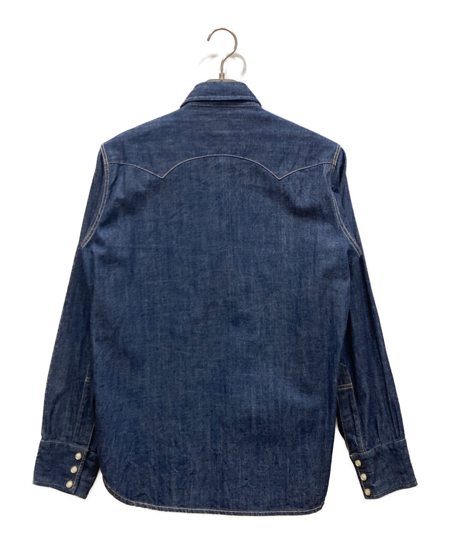 LEVI'S VINTAGE CLOTHING (リーバイスヴィンテージクロージング) Sawtooth Denim Shirt  ウエスタンデニムシャツ 07205-0027 ブルー サイズ:S