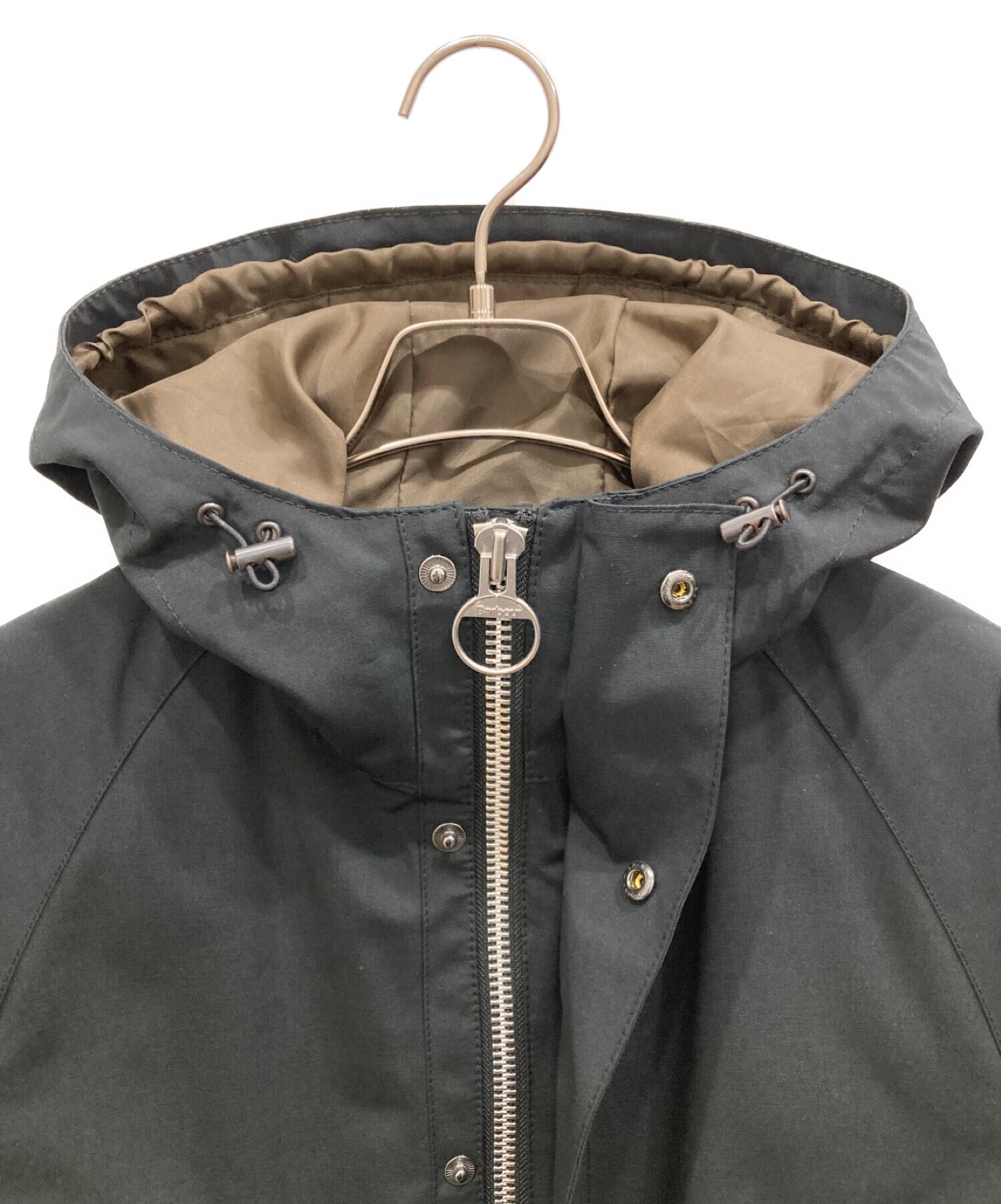 Barbour (バブアー) Hooded Bedale 2 Layer Jacket　1902322　EDIFICE別注　マウンテン　パーカー  ブラック サイズ:38