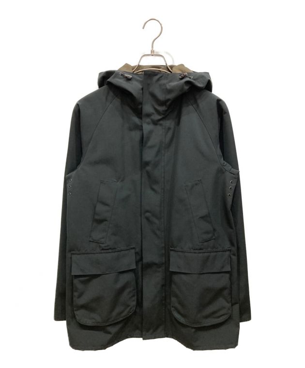 中古・古着通販】Barbour (バブアー) Hooded Bedale 2 Layer Jacket 1902322 EDIFICE別注 マウンテン  パーカー ブラック サイズ:38｜ブランド・古着通販 トレファク公式【TREFAC FASHION】スマホサイト